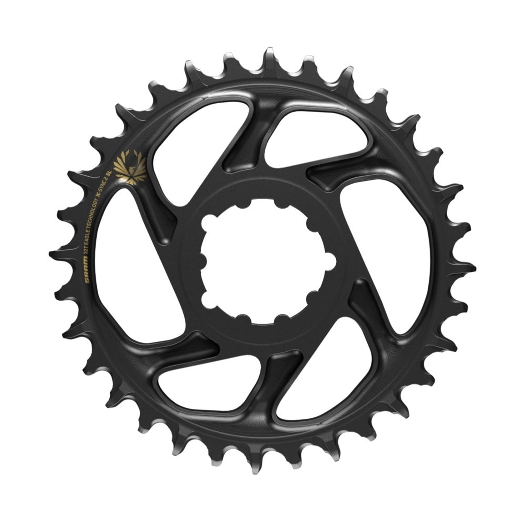 SRAM X | Power2CycleSYNC2 Chainring Direct Mount 6mm Offset Eagle | Power2Cycle