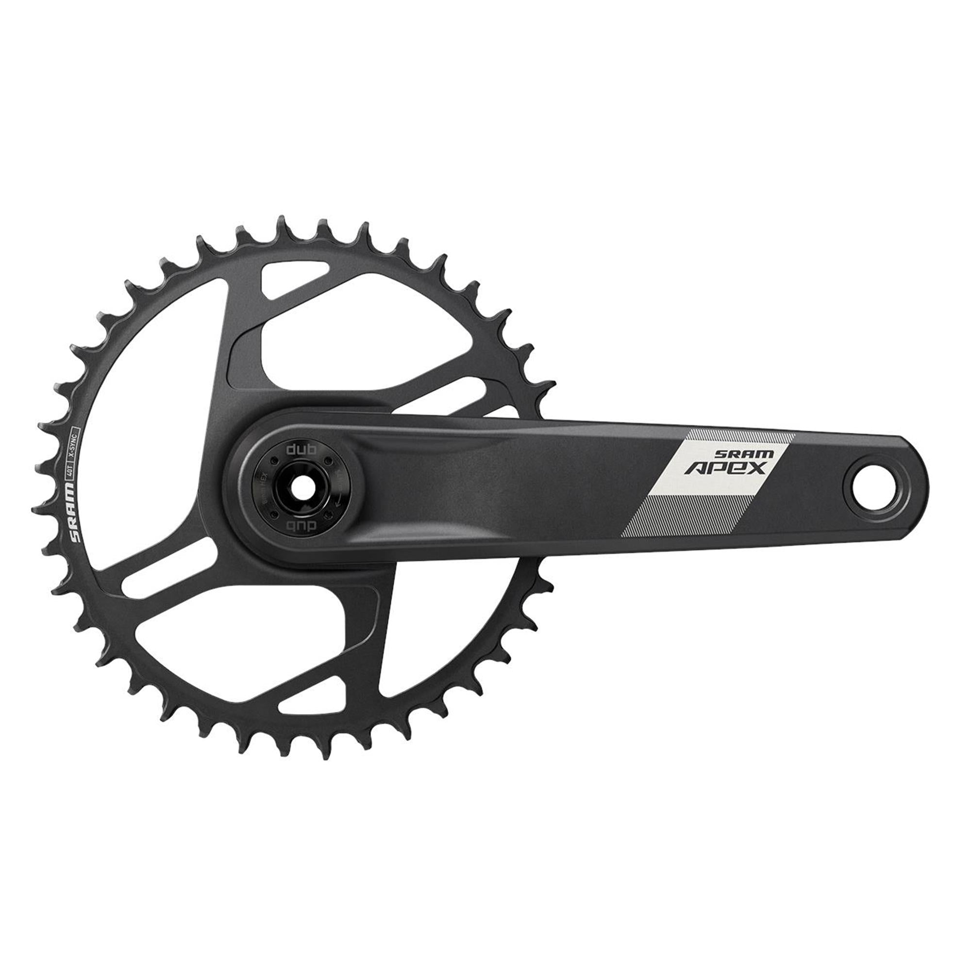 SRAM APEX 1X Crankset Wide D1 Dub Direct Mount 40T (BB Not Included) | Power2Cycle