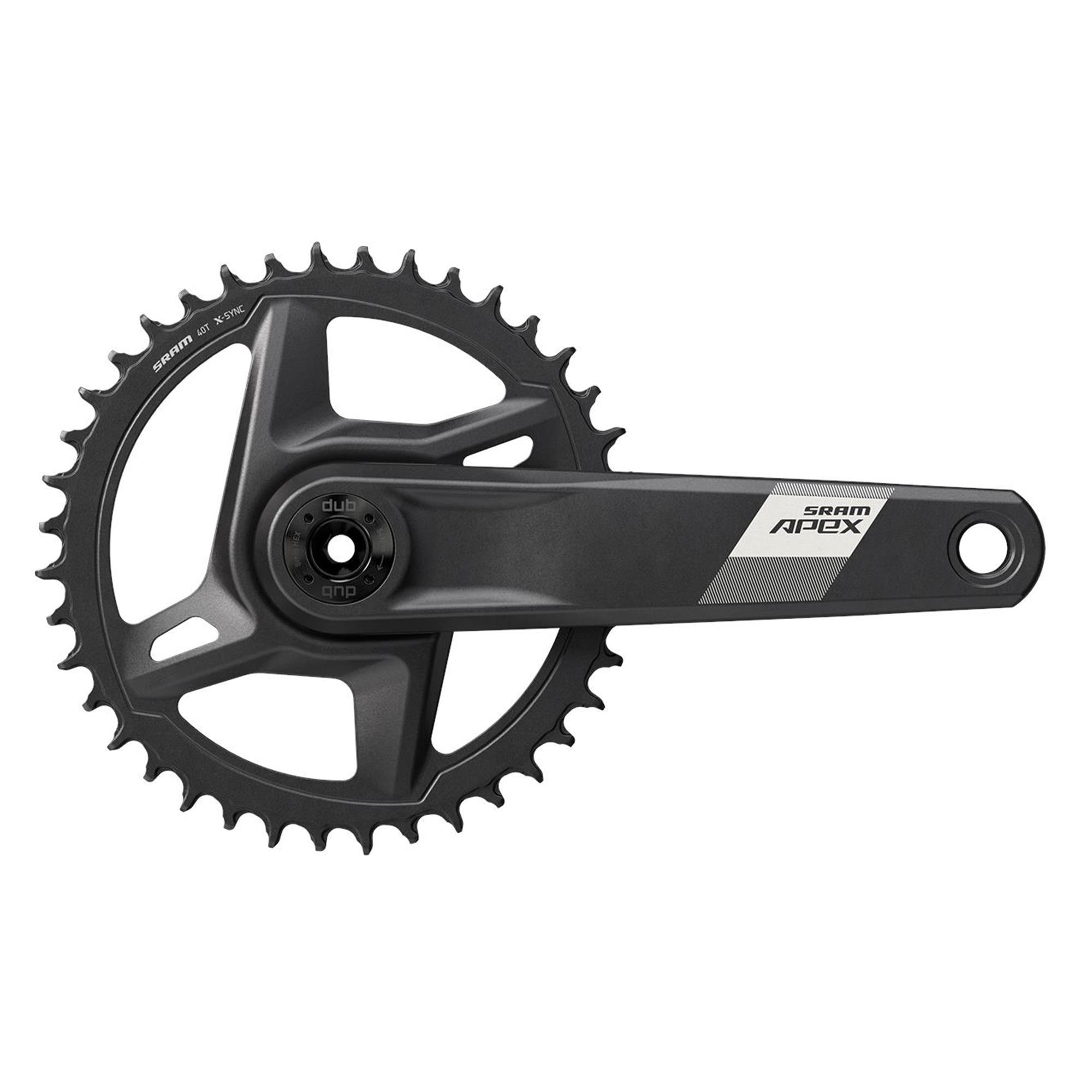 SRAM APEX 1X Crankset D1 Dub 83 | Power2CycleA Cannondale | Power2CycleAI 42T (BB Not Included) | Power2Cycle