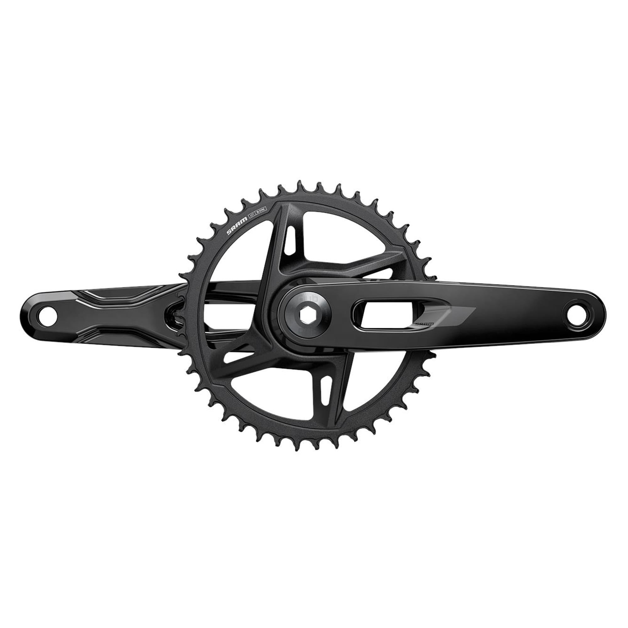 SRAM Crankset RIVAL 1x E1 XPLR DUB WIDE | Power2Cycle Direct Mount 42T (BB not included) | Power2Cycle
