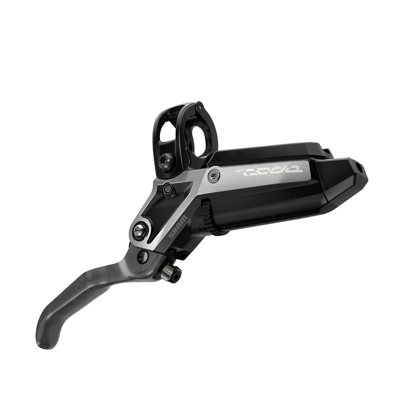 SRAM Disc Brake Code Ultimate Stealth | Power2Cycle Carbon Lever, Ti Hardware, Reach/Contact Adj ,Swinglink, Front Hose (Includes MMX Clamp, Rotor/Bracket Sold Separately) C1 | Power2Cycle BLACK ANO 950MM
