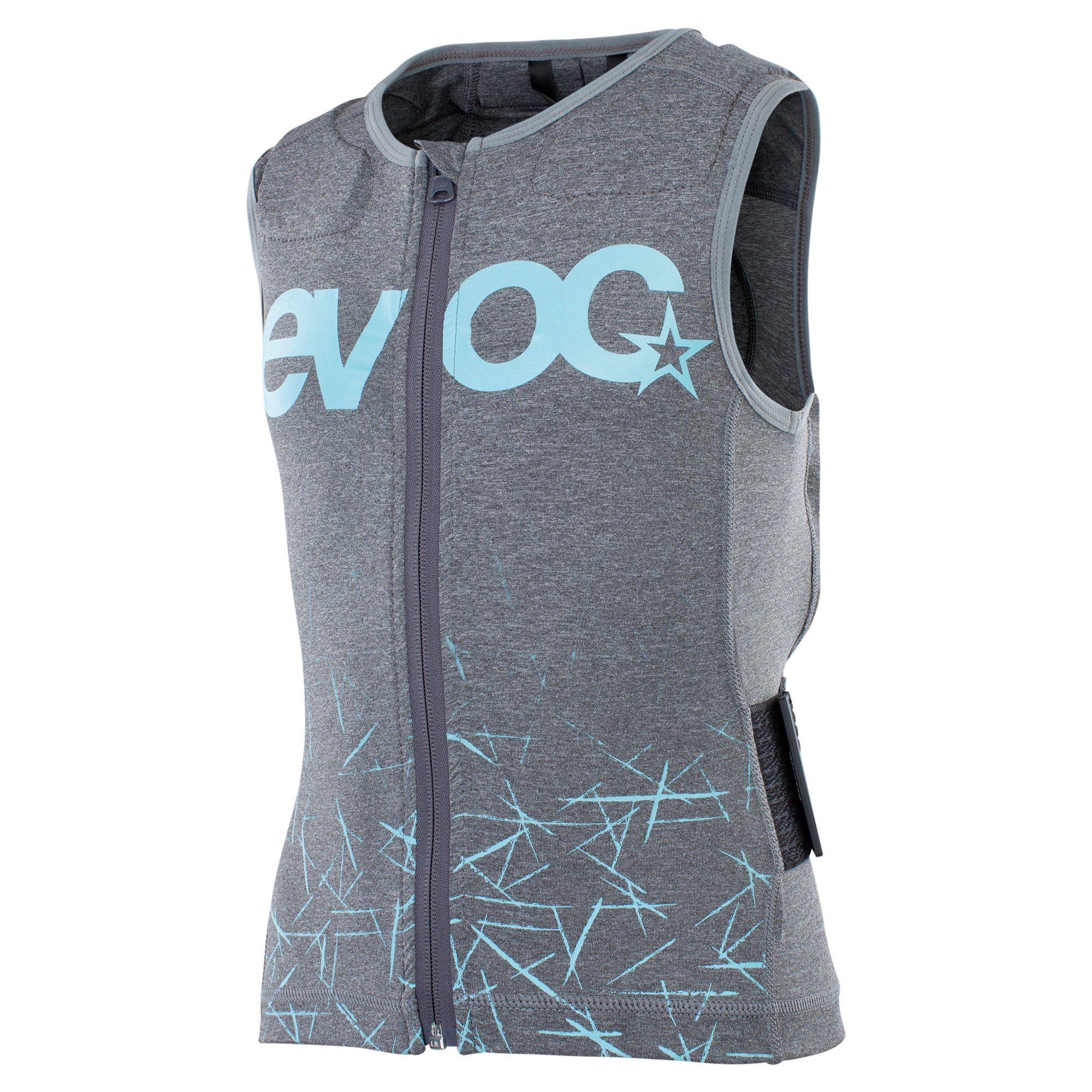 EVOC Kid's Protector Vest 2023 | Power2Cycle CARBON GREY