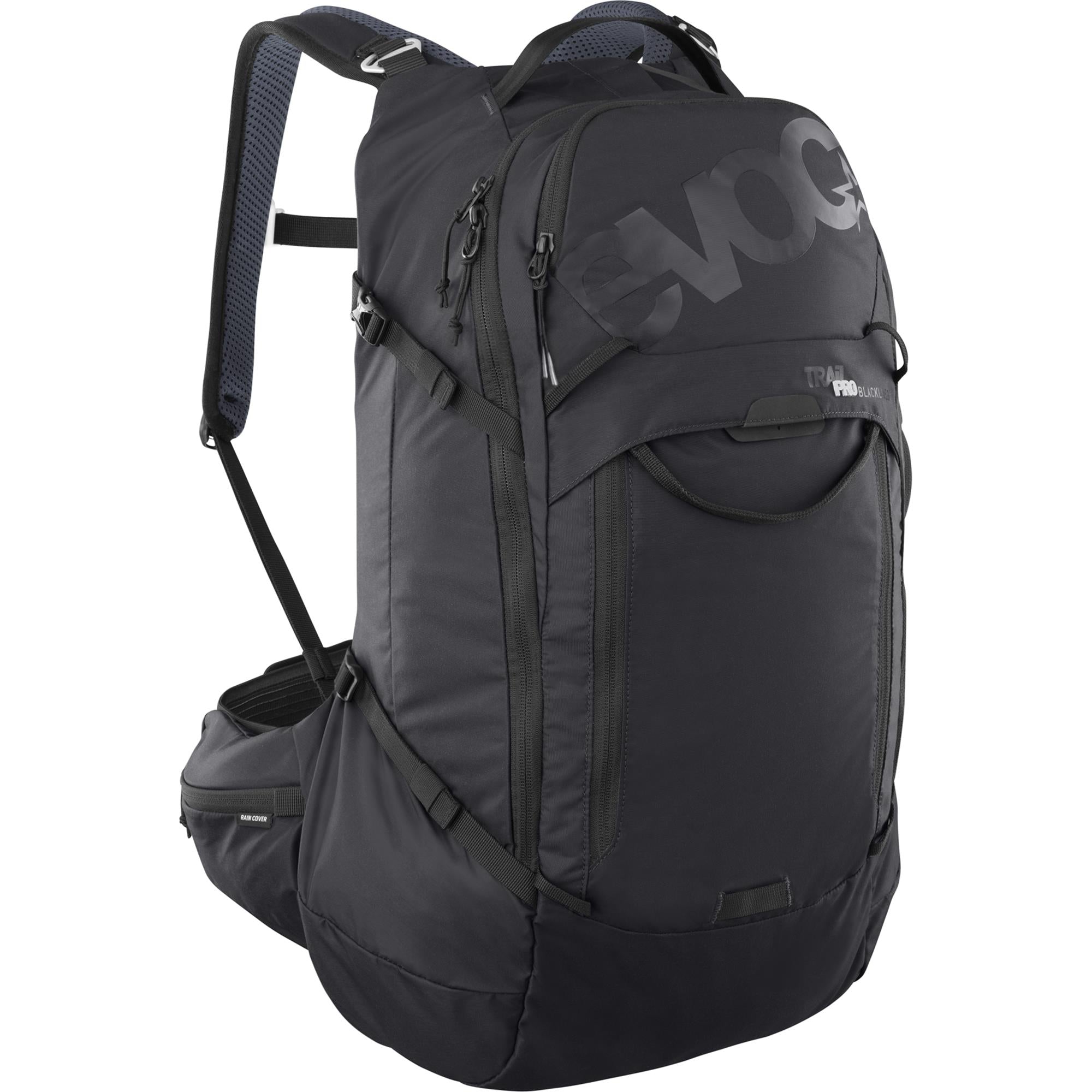 EVOC Trail Pro Blackline Protector Backpack 26L 2025 | Power2Cycle BLACK 26L