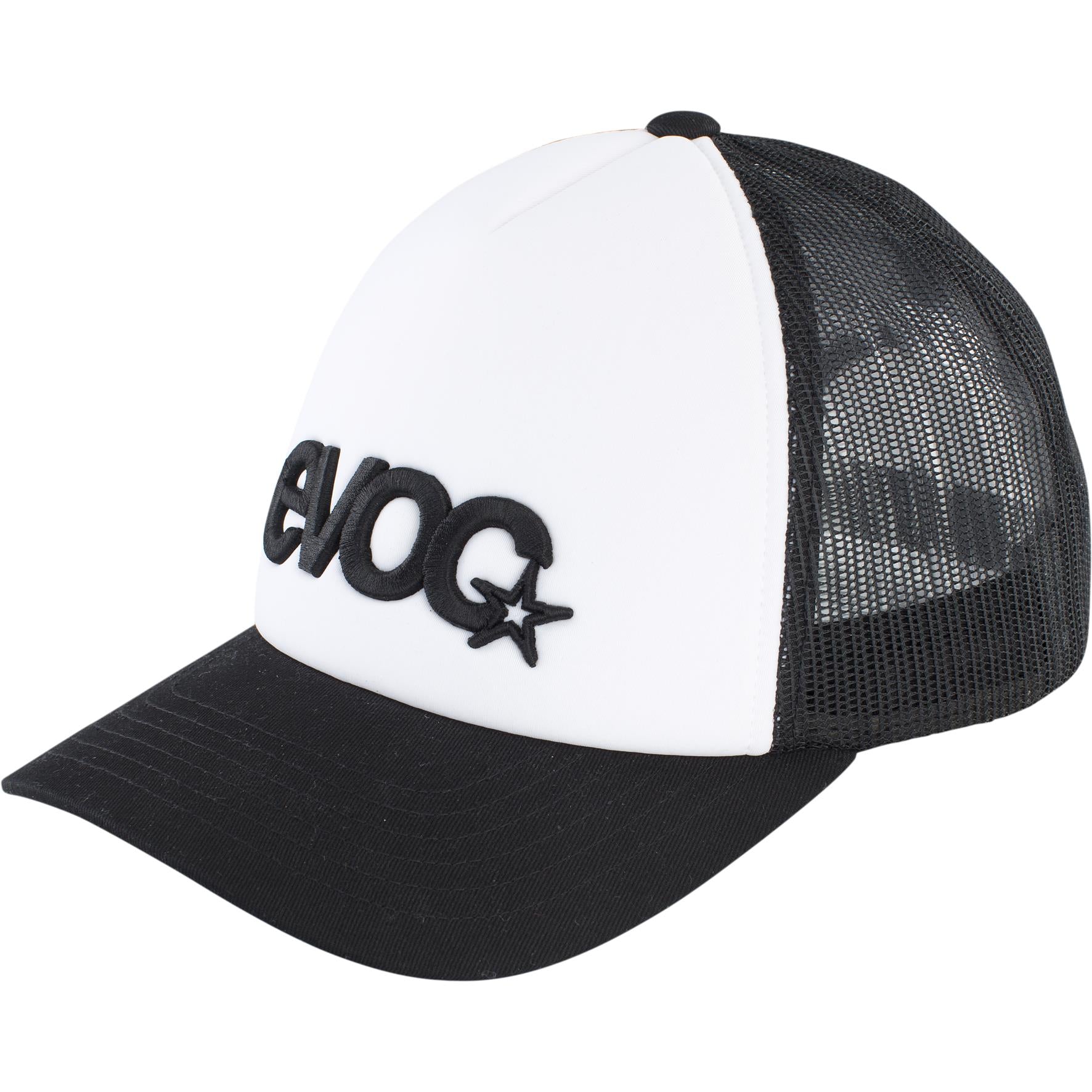 EVOC Trucker Cap Ci 2023 | Power2Cycle BLACK/WHITE ONE SIZE
