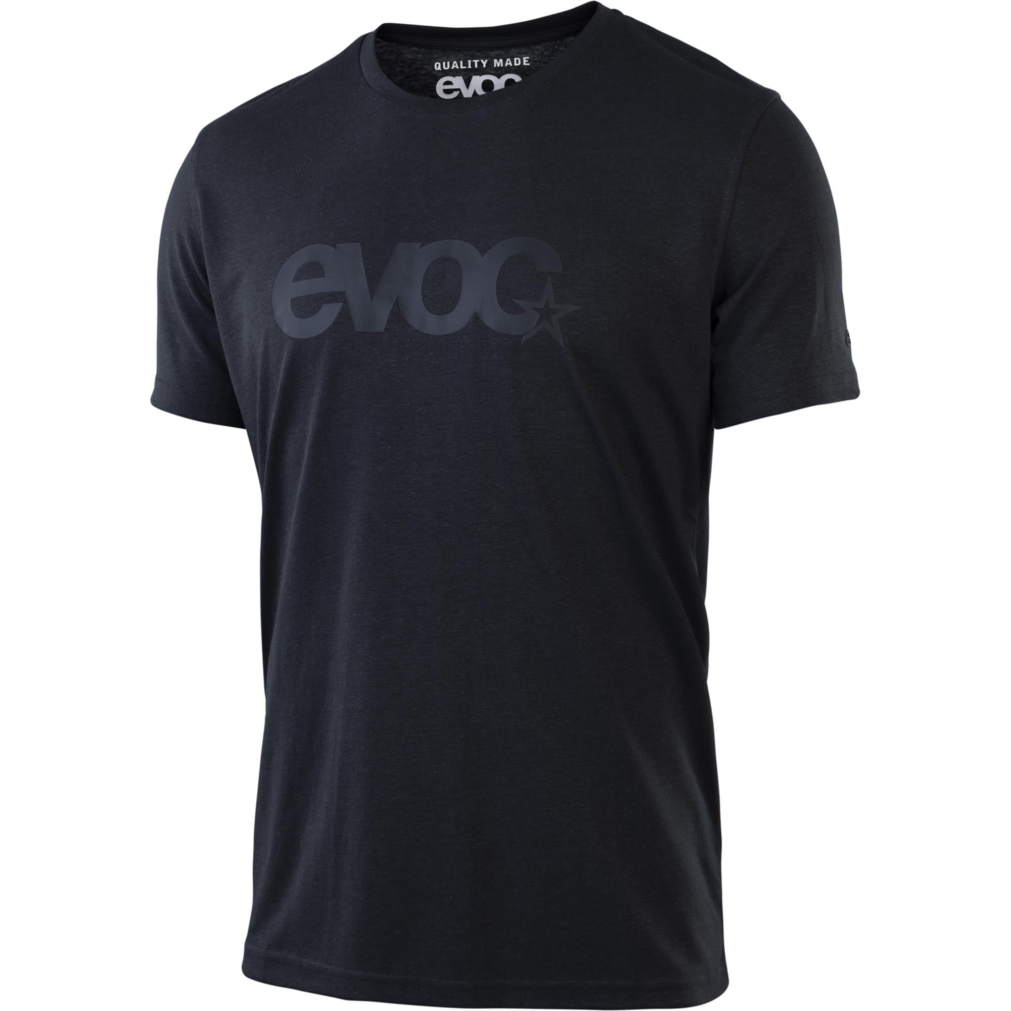 EVOC Mens Logo T Shirt 2026 | Power2Cycle BLACK