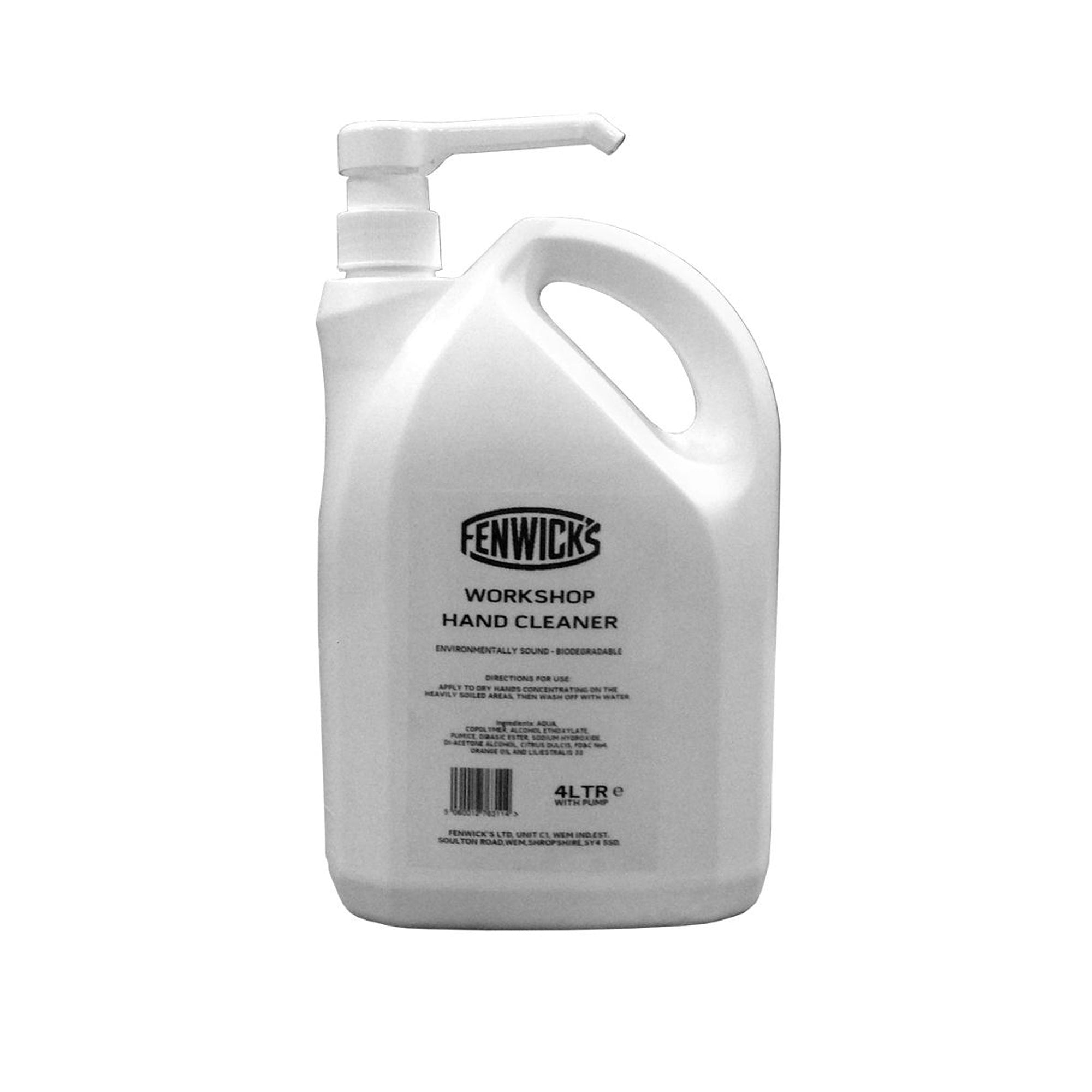 Fenwick's Workshop 5 Litre Hand Cleaner With Pump | Power2Cycle 5L