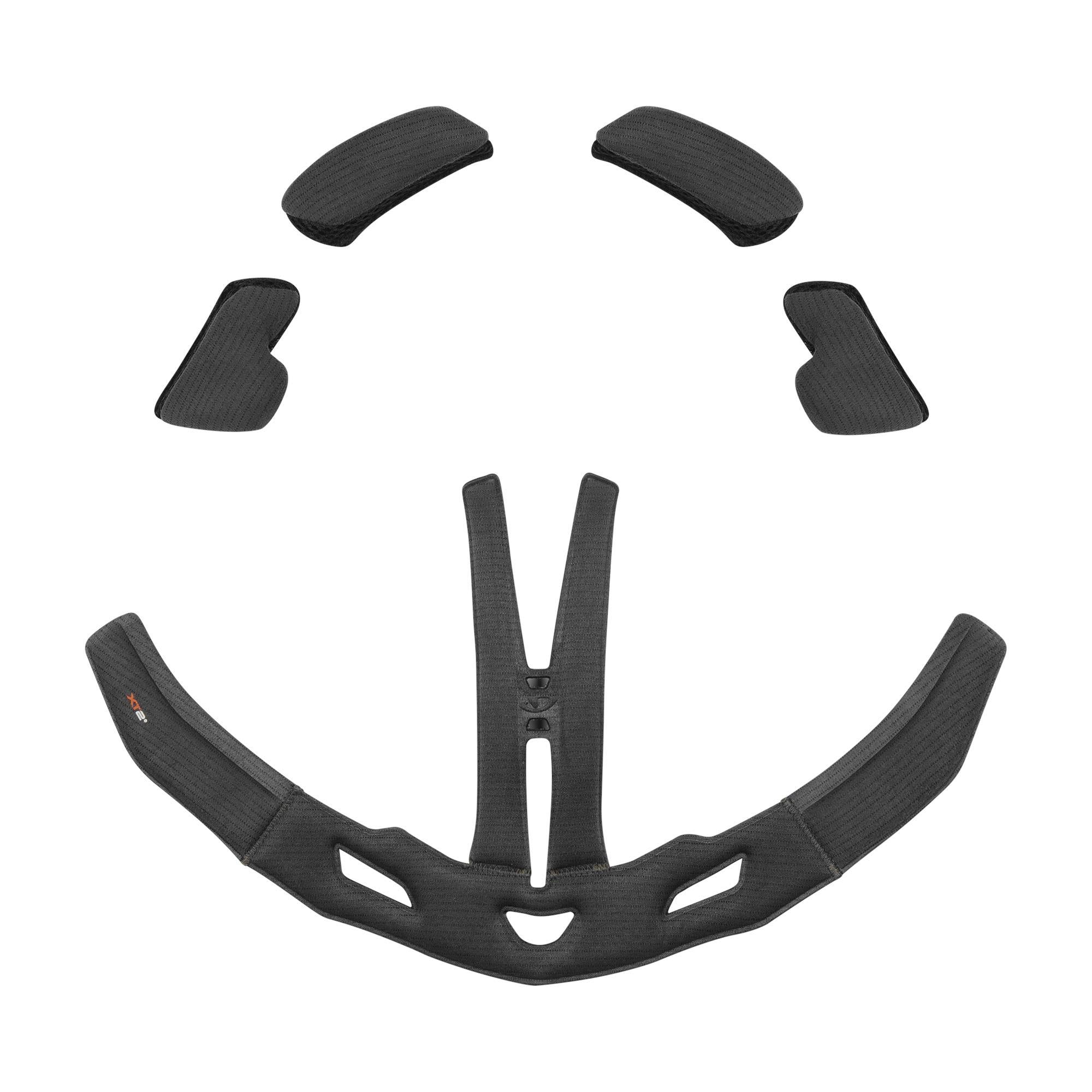 Switchblade Complete Helmet Padset: BLACK S