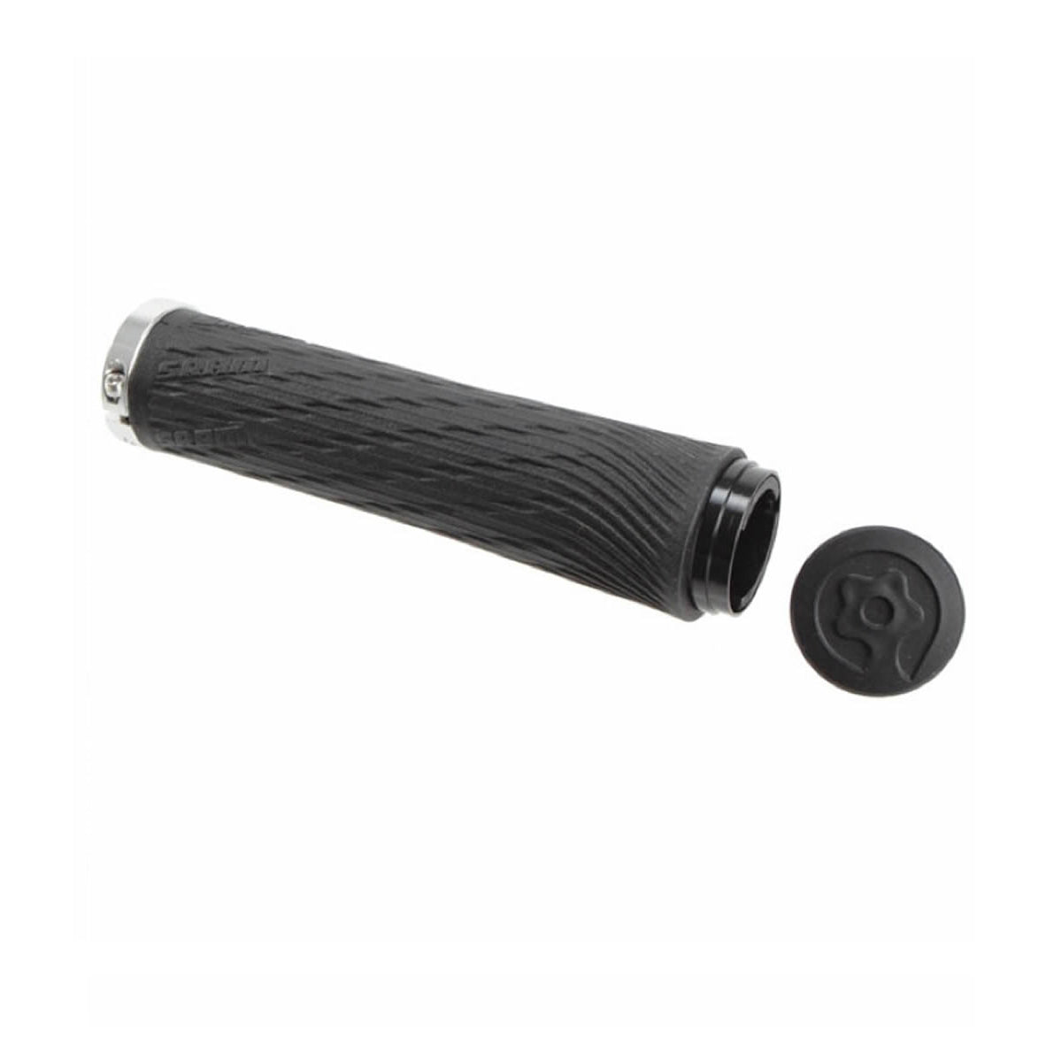 Locking Grips for XX1 Grip Shift 100mm and 122mm with Black Clamps and End Plug | Power2Cycle
