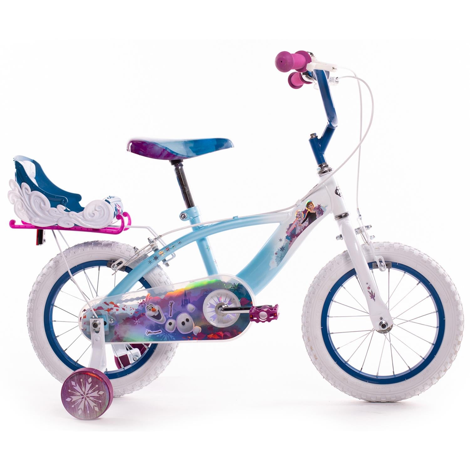Huffy Disney Frozen 14" Kids Bike | Power2Cycle BLUE 14"