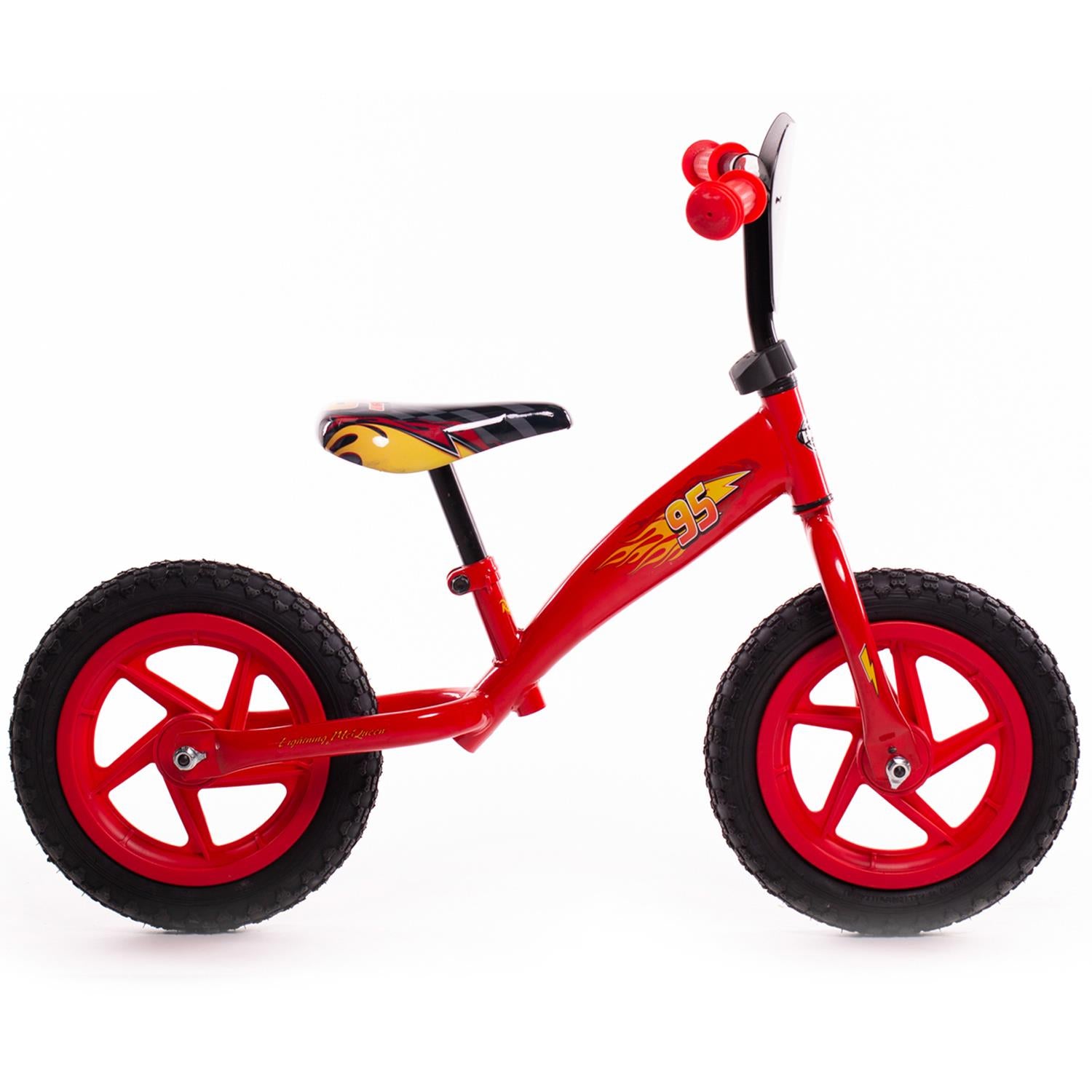 Huffy Disney Cars Balance Bike | Power2Cycle RED 12"