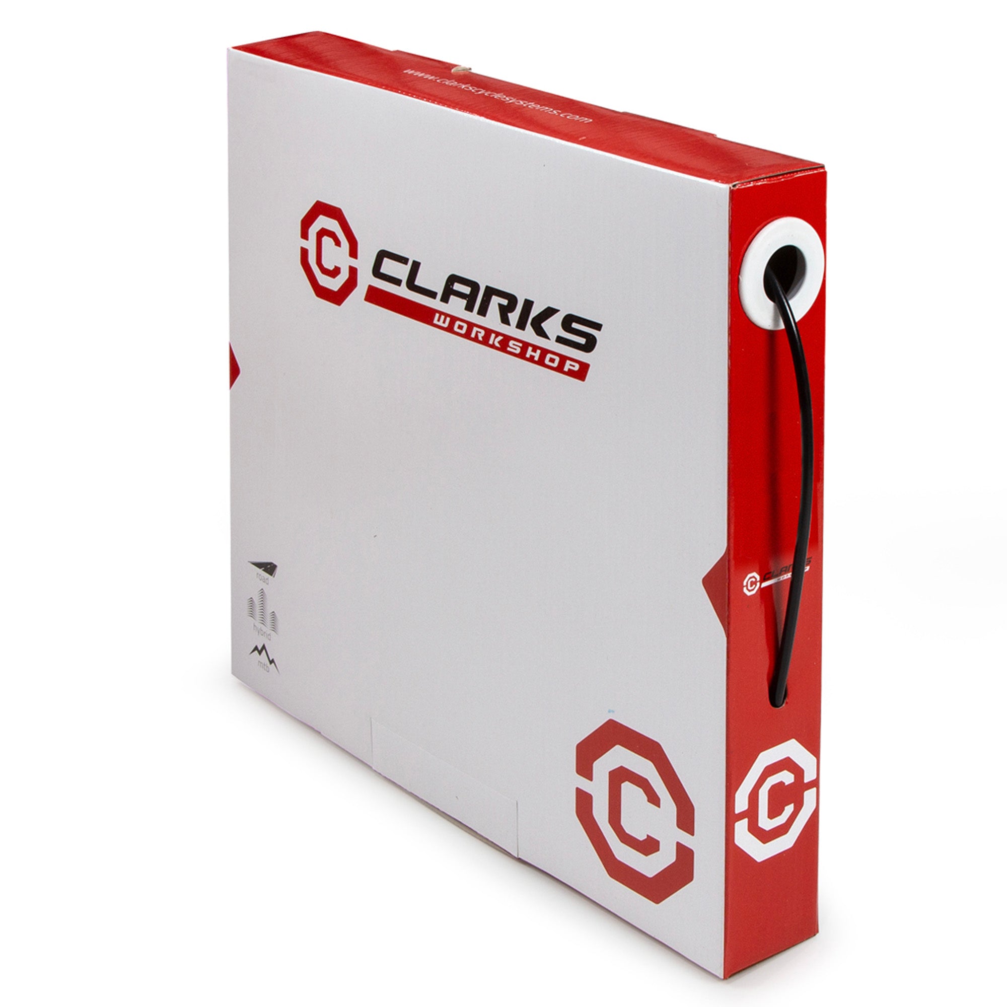 Clarks Gear Outer Casing SP4 Type L30m | Power2Cycle4mm Dispenser Box, Black | Power2Cycle BLACK