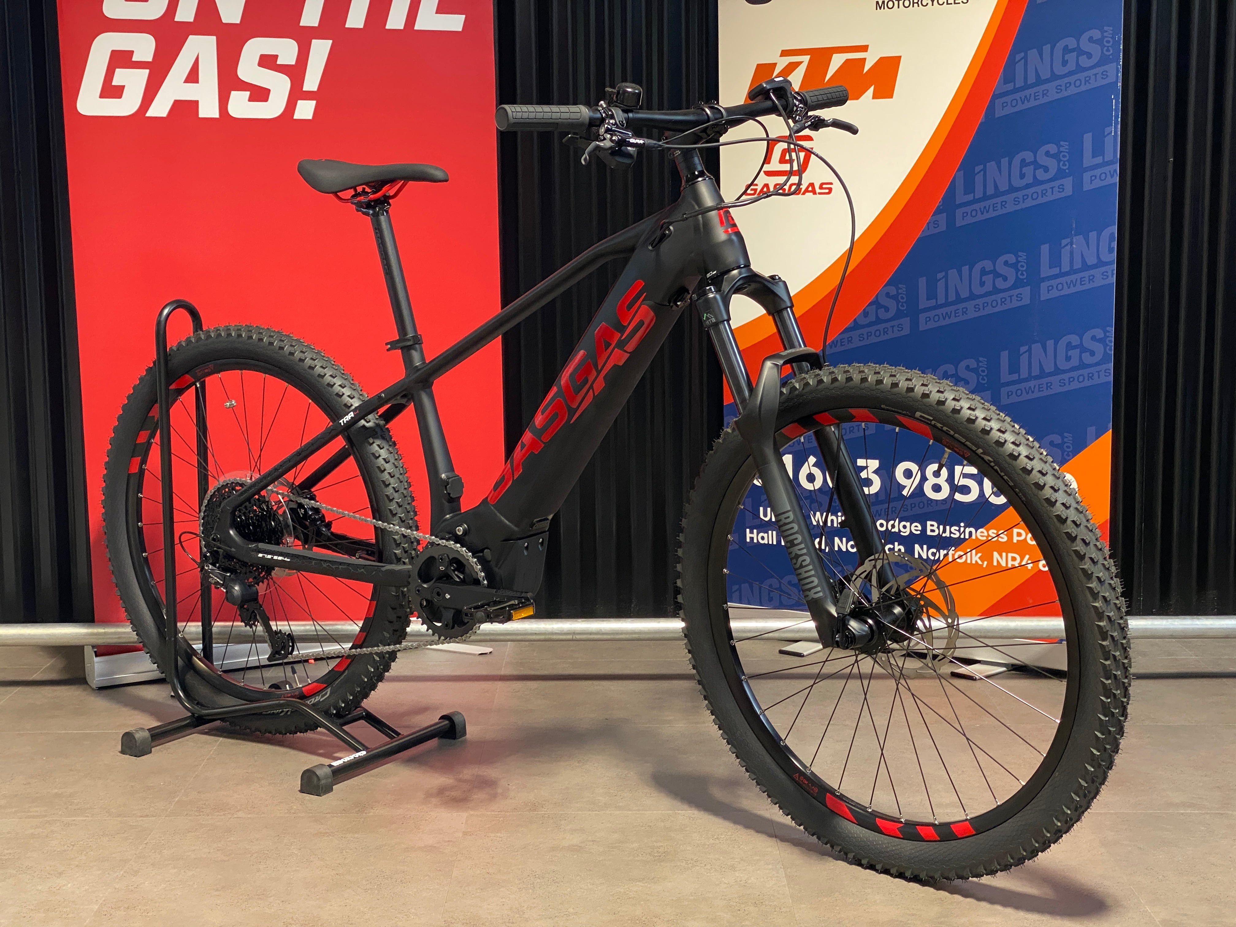 GasGas TRA 4 - eMTB with Yamaha Motor and RockShox Forks