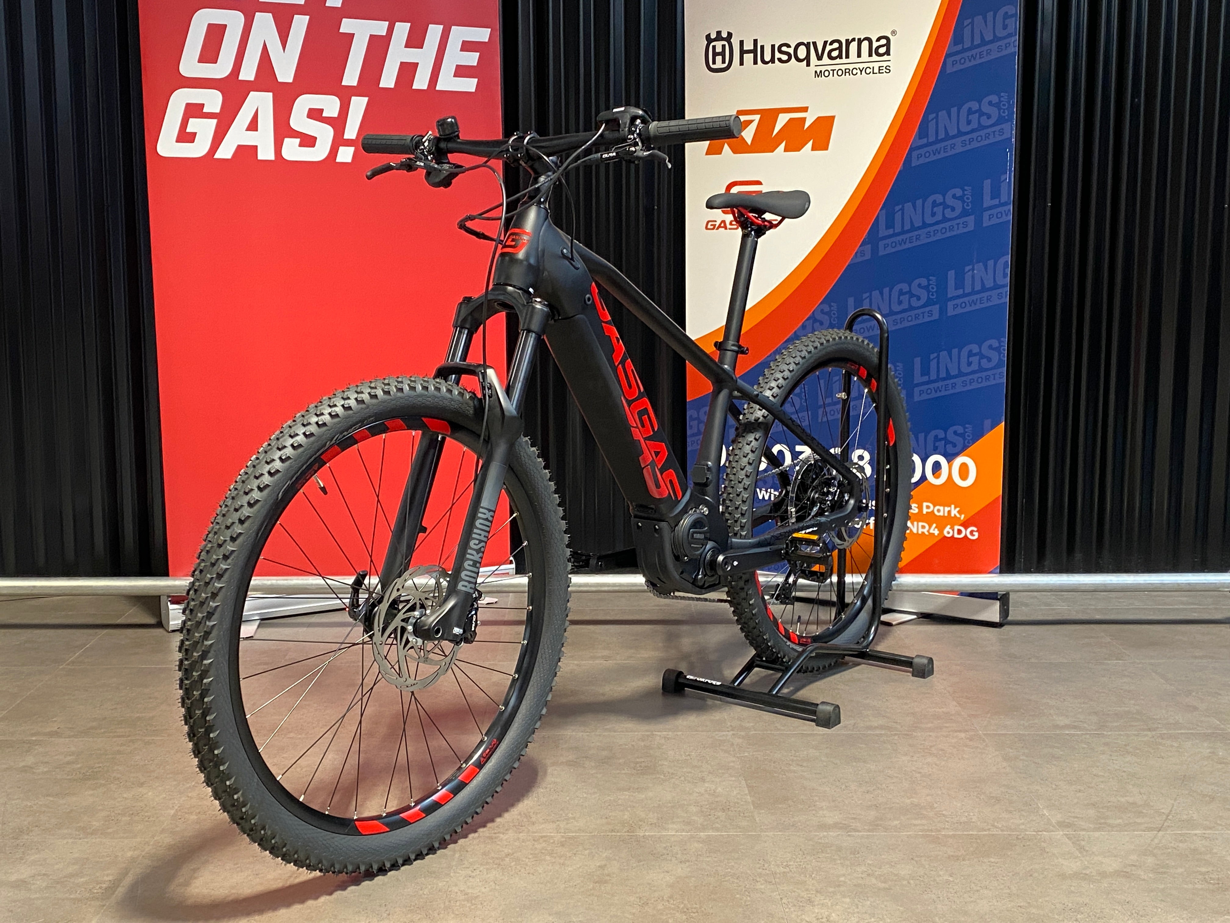 GasGas TRA 4 - eMTB with Yamaha Motor and RockShox Forks