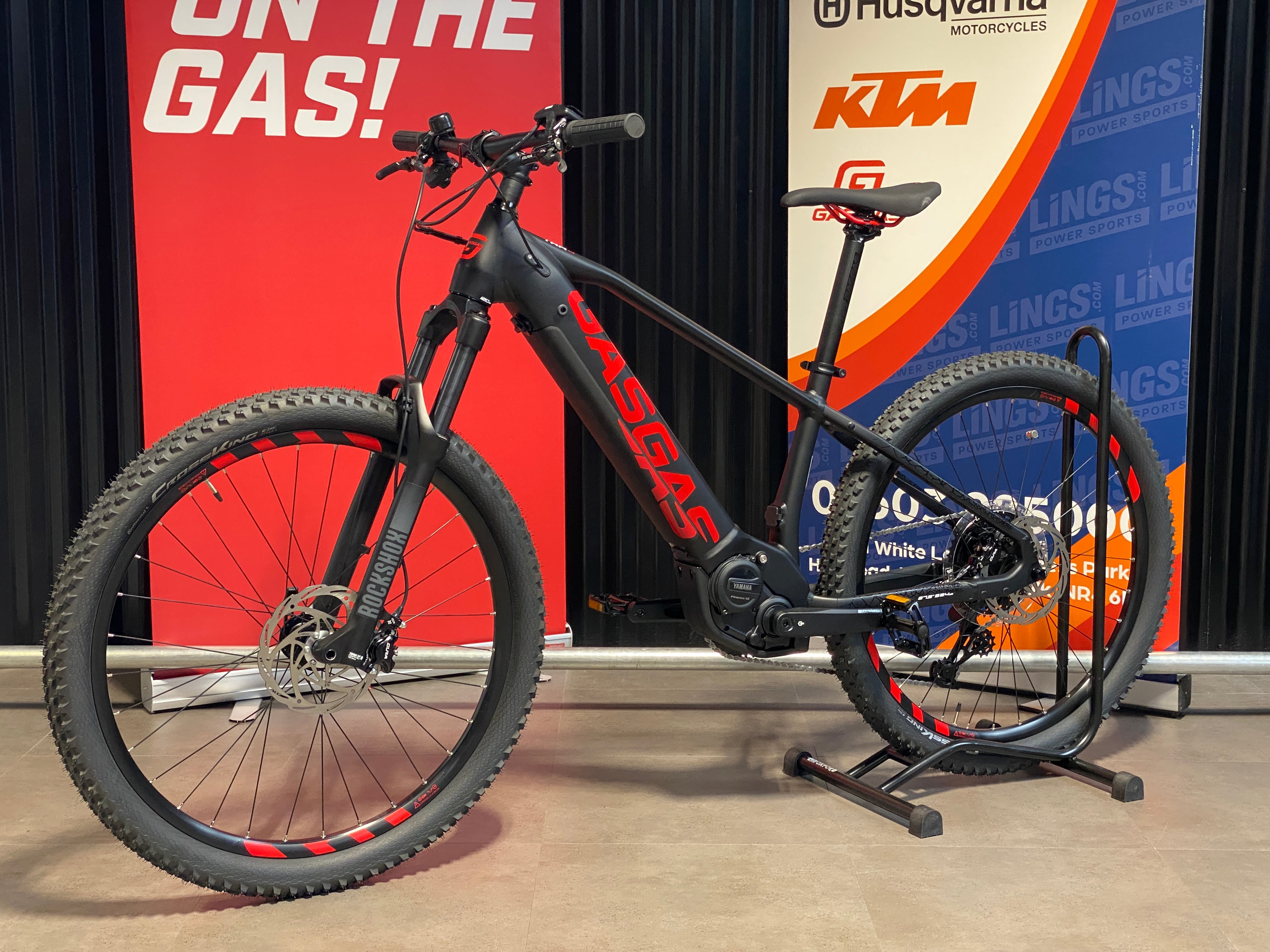 GasGas TRA 4 - eMTB with Yamaha Motor and RockShox Forks