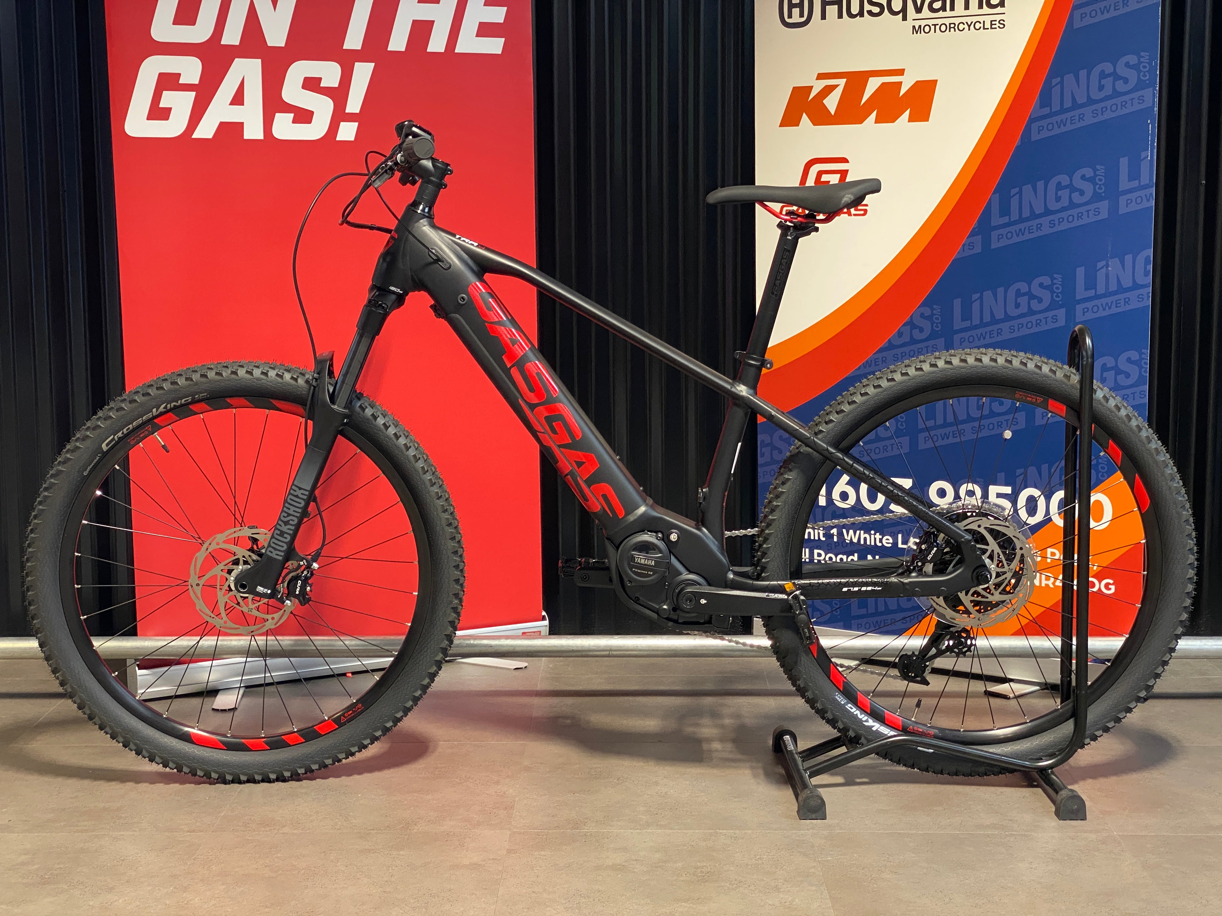 GasGas TRA 4 - eMTB with Yamaha Motor and RockShox Forks