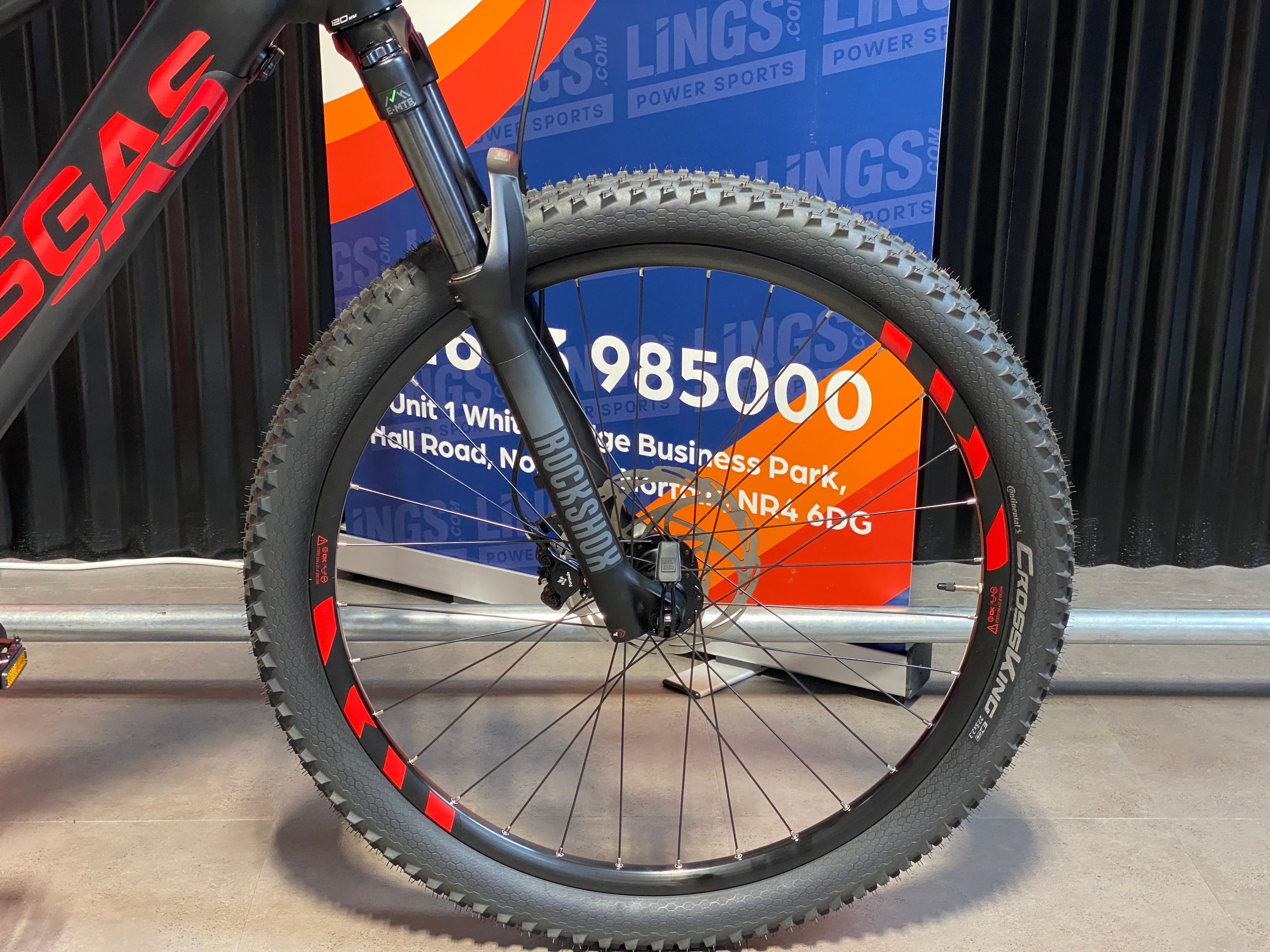 GasGas TRA 4 - eMTB with Yamaha Motor and RockShox Forks