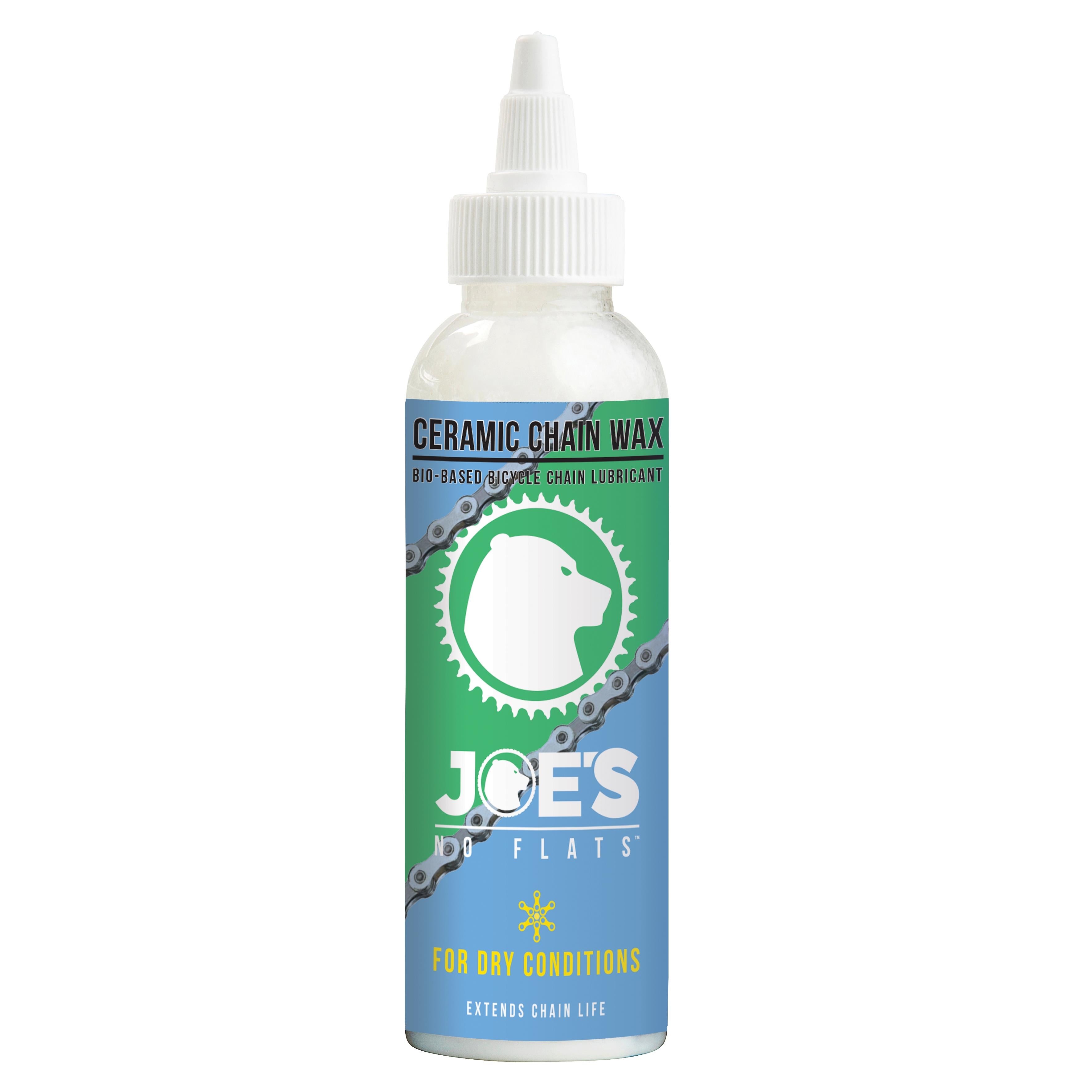 Joe's No Flats Ceramic Chain Wax Dry Condition (Drop) 125ml Bottle | Power2Cycle 125ML