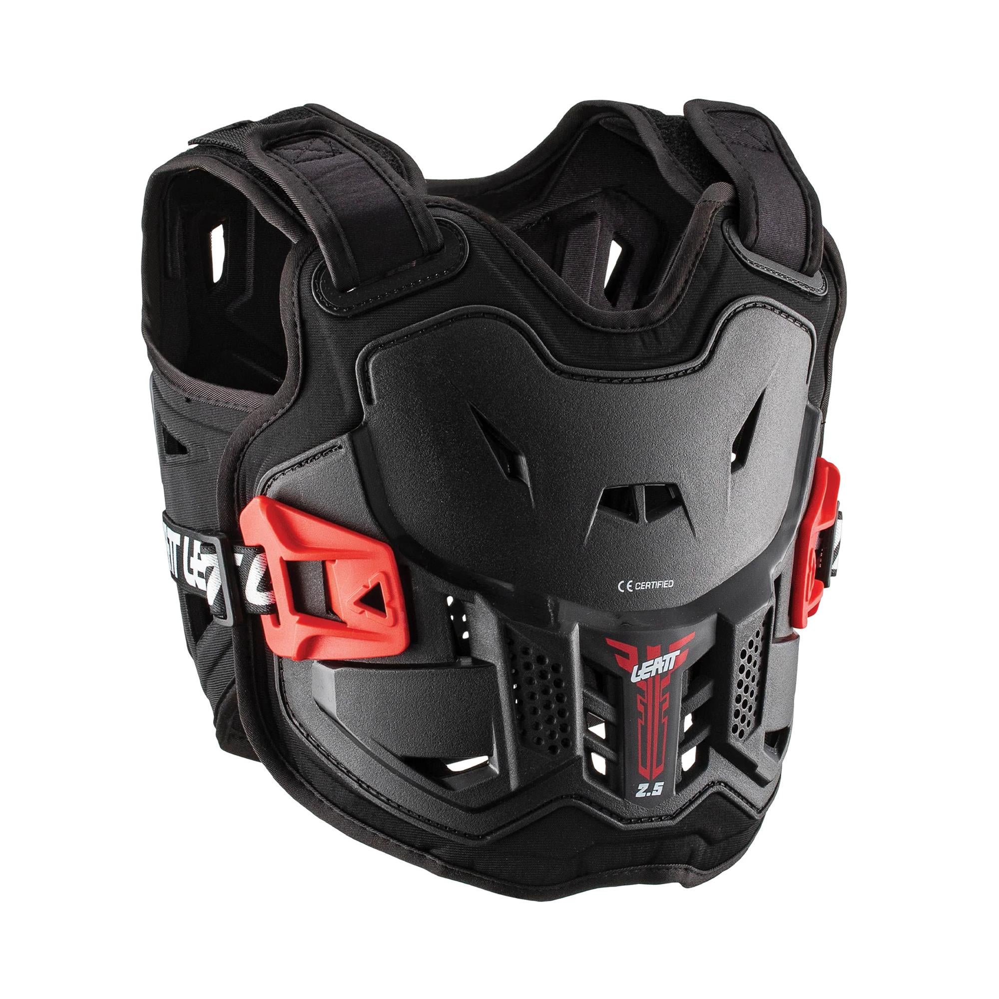 Leatt Mini Chest Protector 2.5 2025 | Power2Cycle BLACK/RED 110 | Power2Cycle134CM