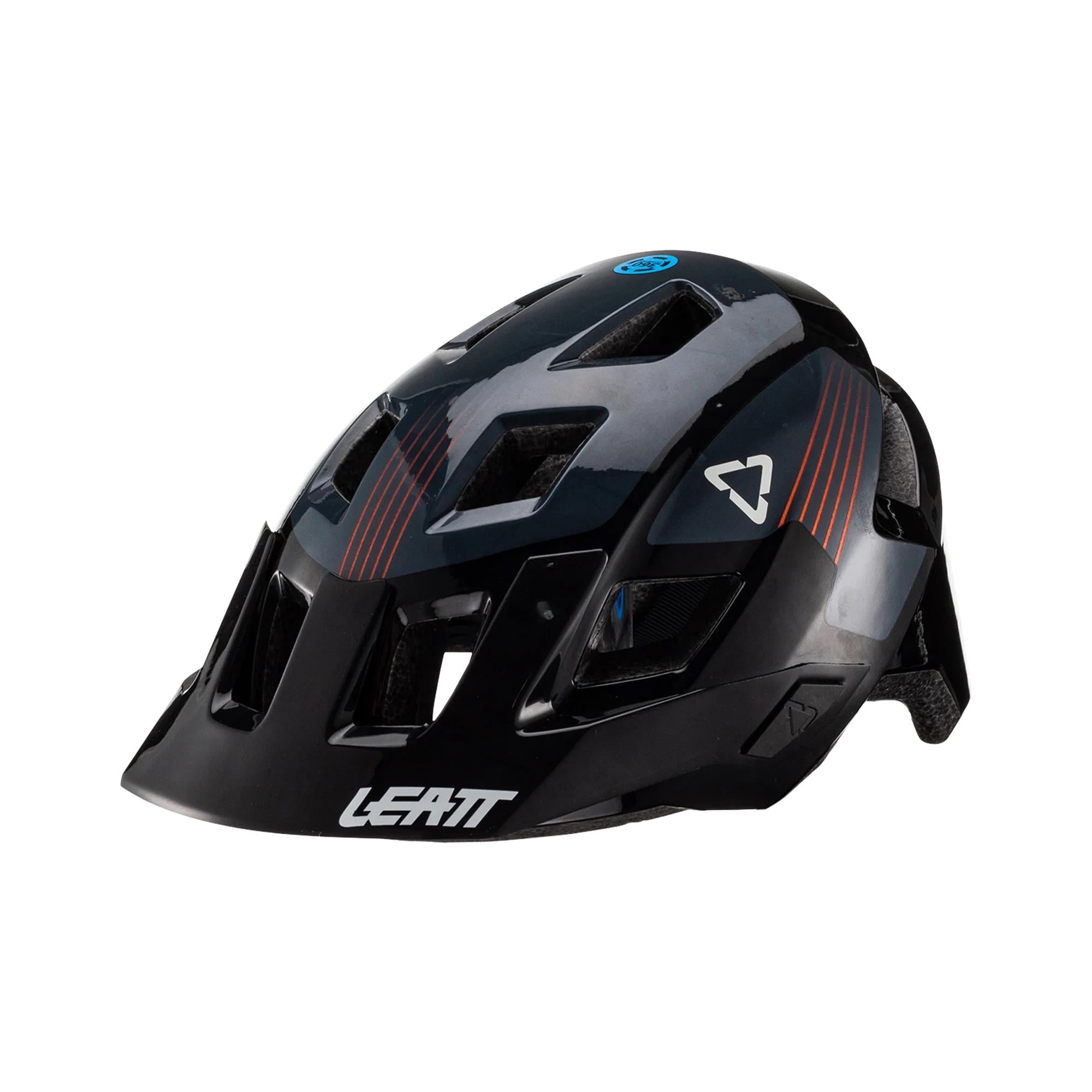 Leatt All Mountain 1.0 MTB Helmet Jr 2025: BLACK XS