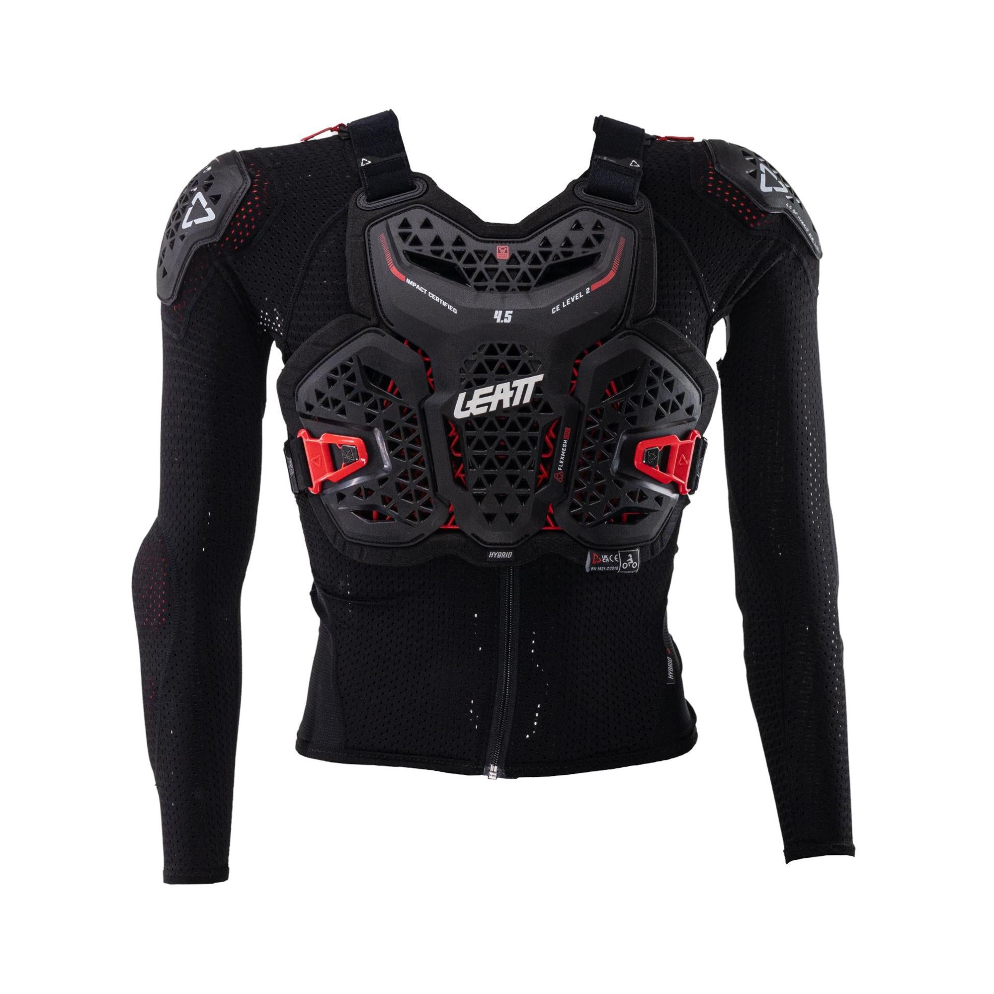 Leatt Hybrid JR 4.5 Body Protector 2026 | Power2Cycle BLACK