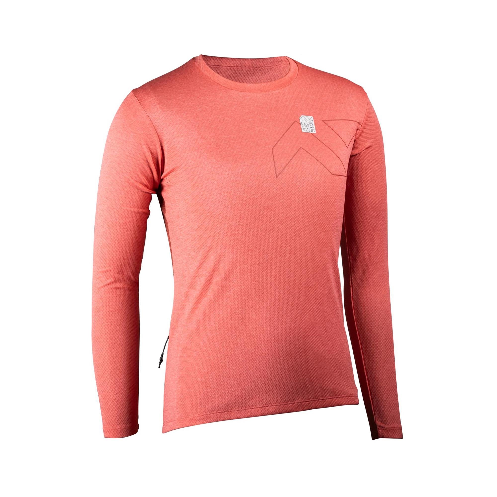 Leatt Women's Trail 3.0 MTB Jersey 2025: CORAL S