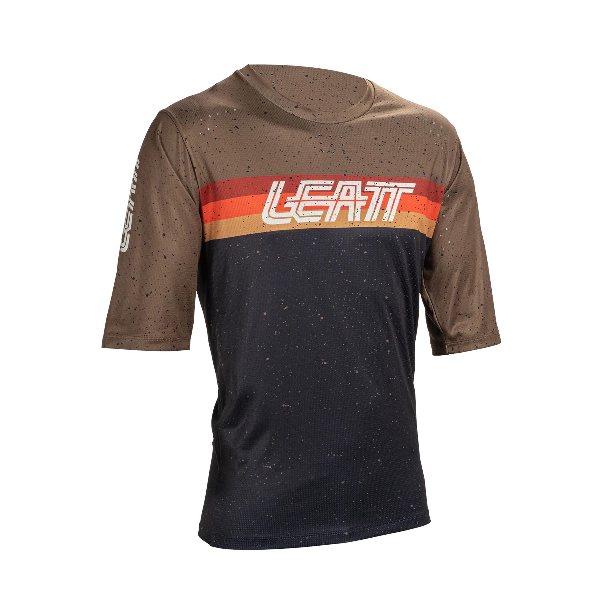Leatt Enduro 3.0 MTB Jersey 2025: GRAPHITE S