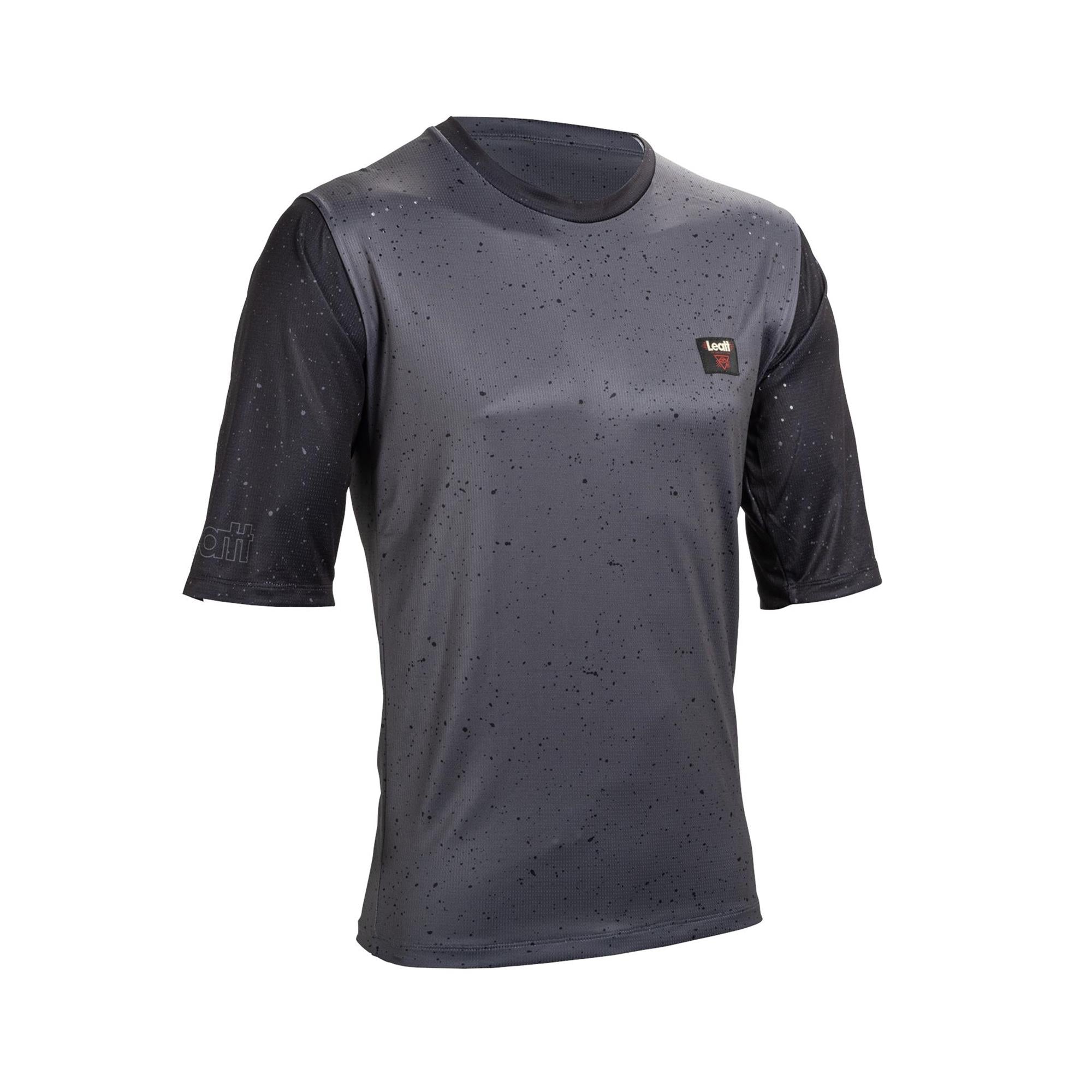 Leatt Enduro 3.0 MTB Jersey 2025: GRAPHITE S