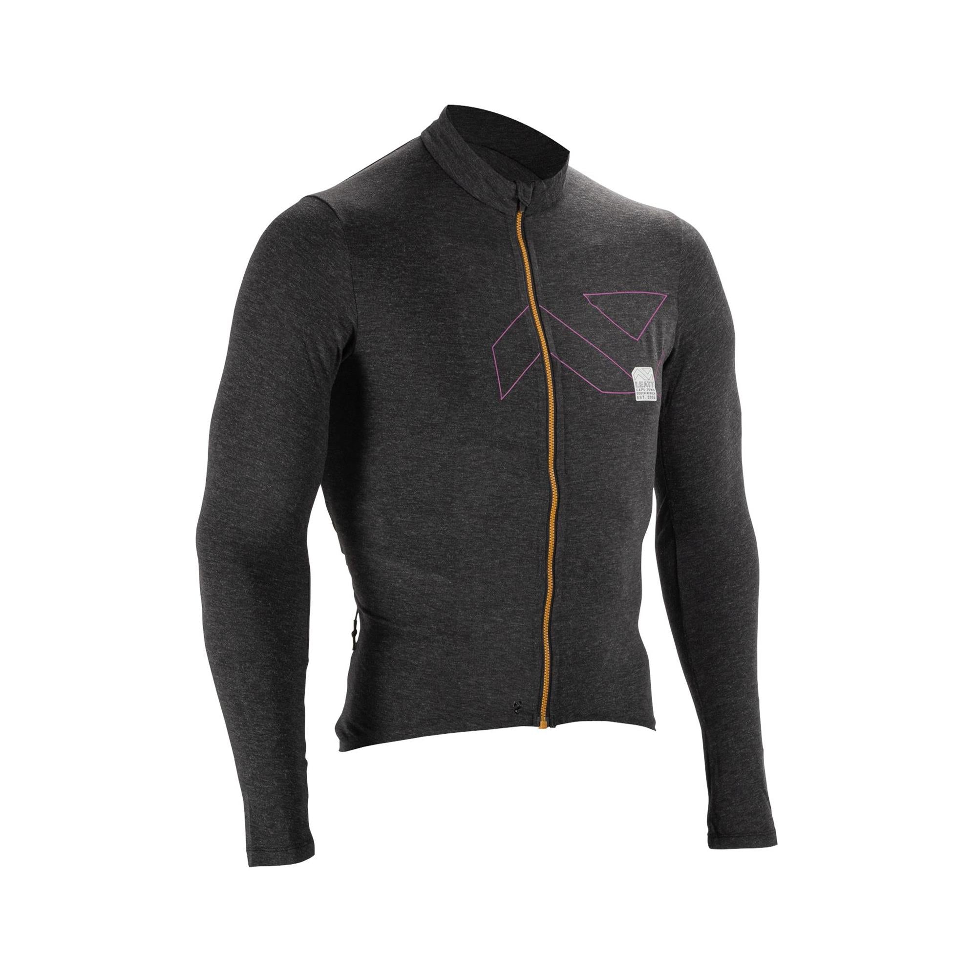 Leatt Long Sleeve Endurance 4.0 MTB Jersey 2025: BLACK S