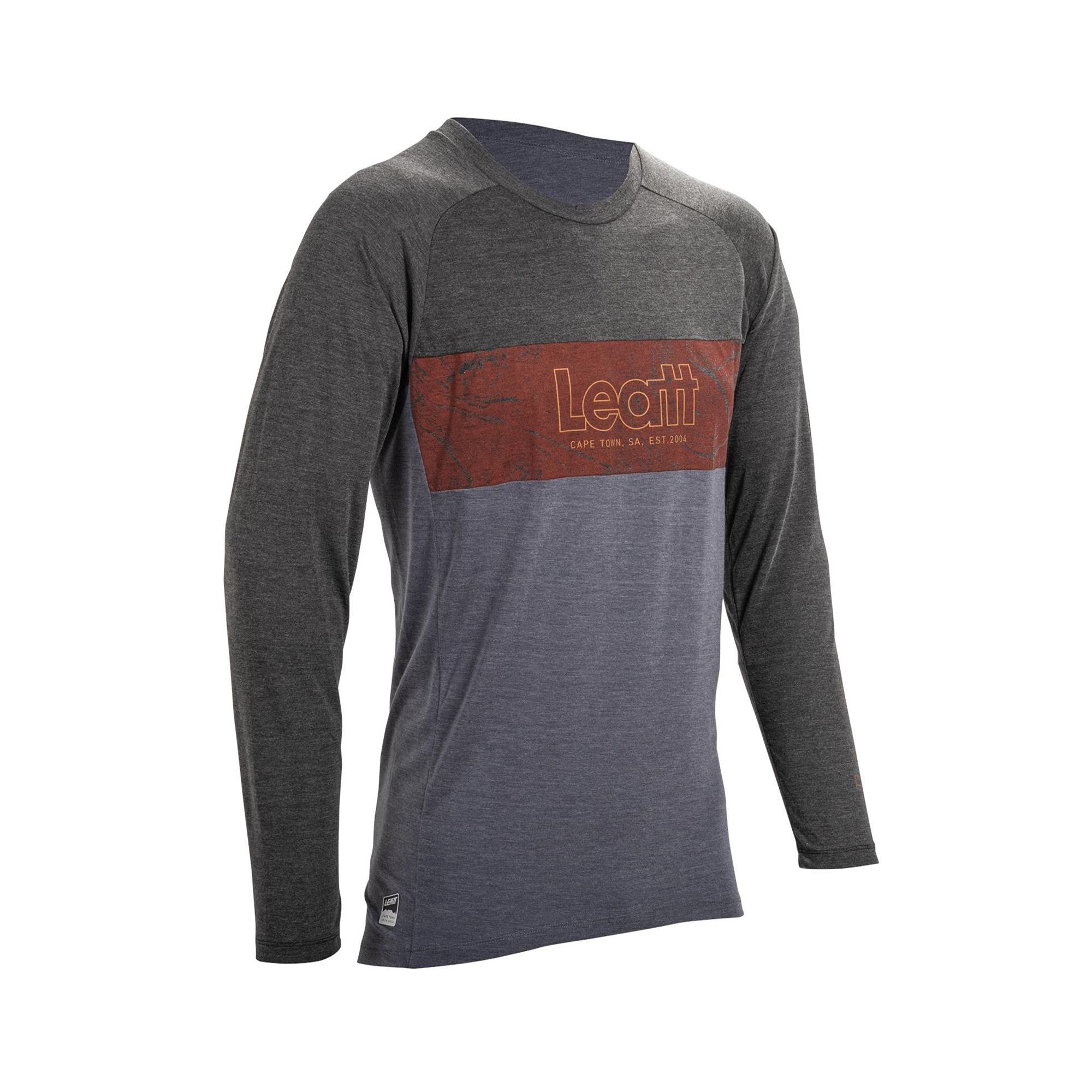 Leatt Gravity 2.0 MTB Jersey 2025: BLACK S