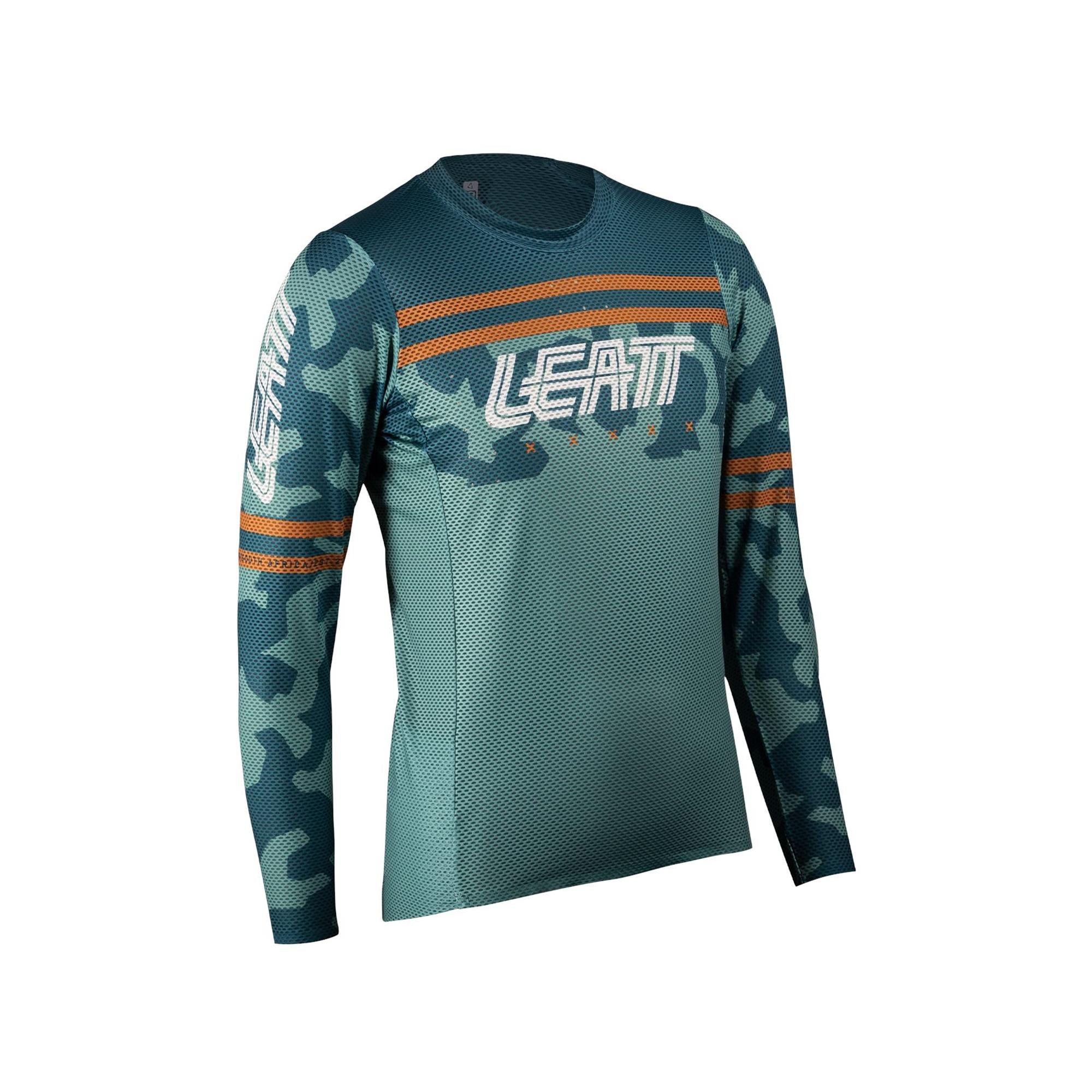 Leatt Women's Gravity 4.0 MTB Jersey 2025: BLACK S