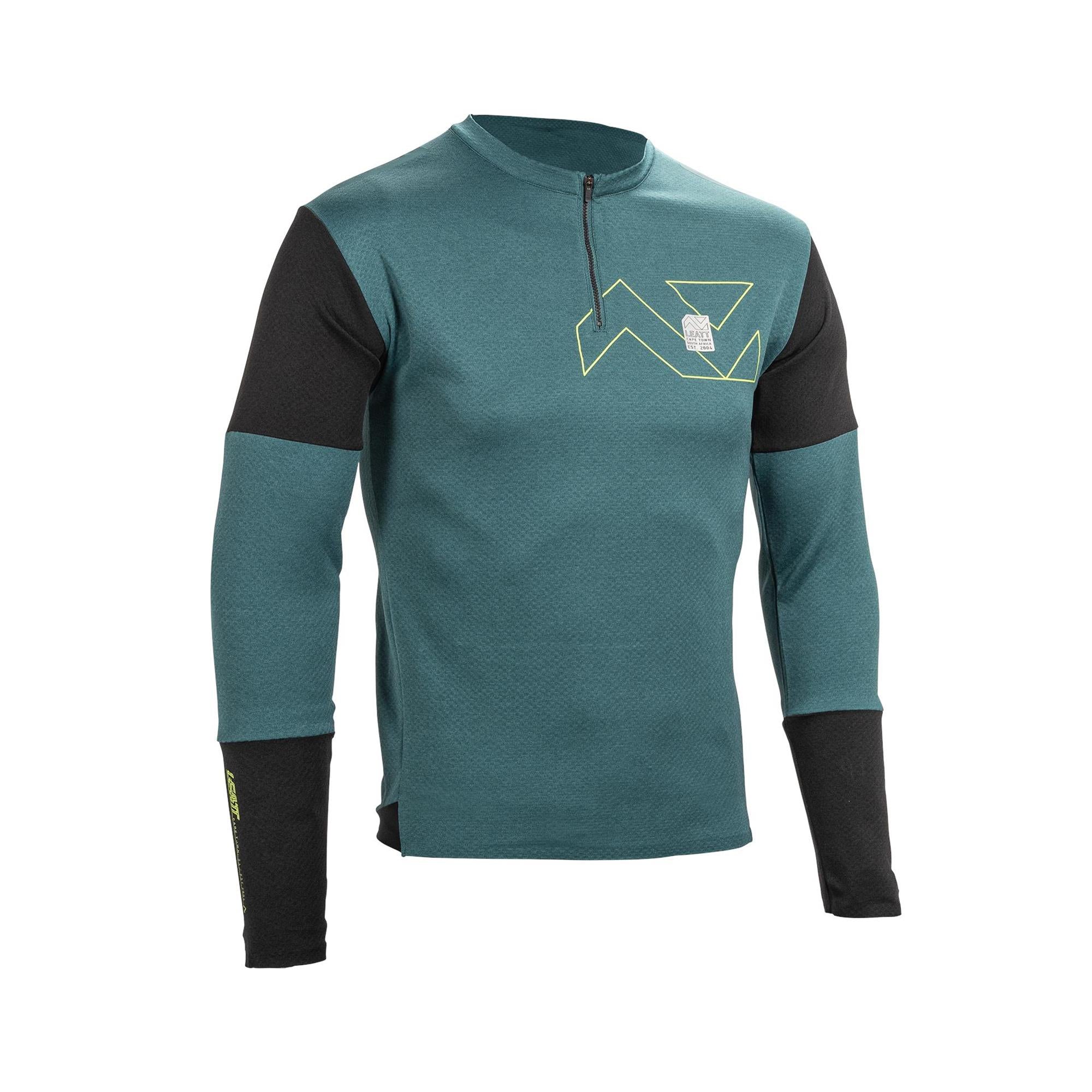 Leatt Trail 4.0 MTB Jersey 2025: TEAL S