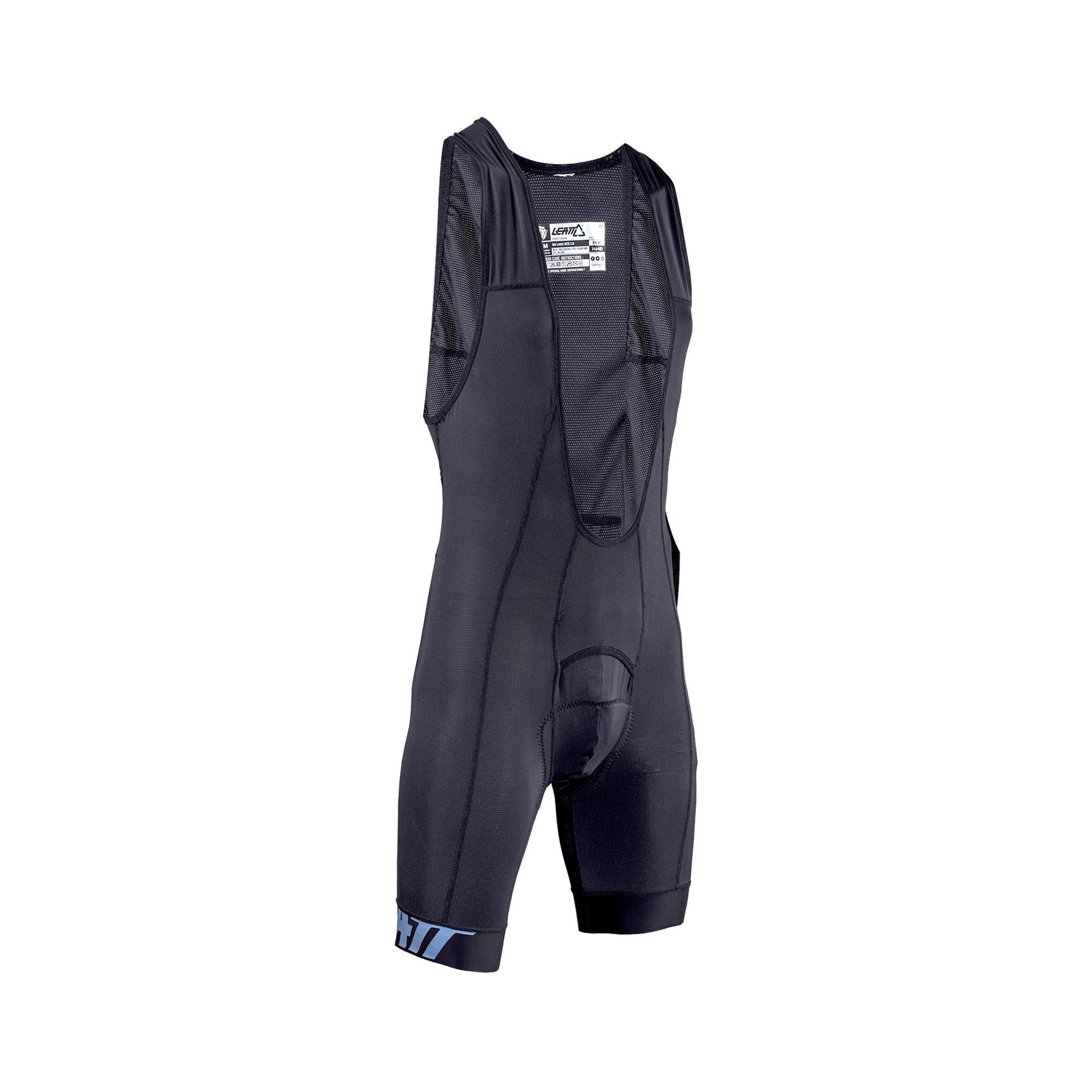 Leatt MTB Bib Liner 3.0: BLACK M