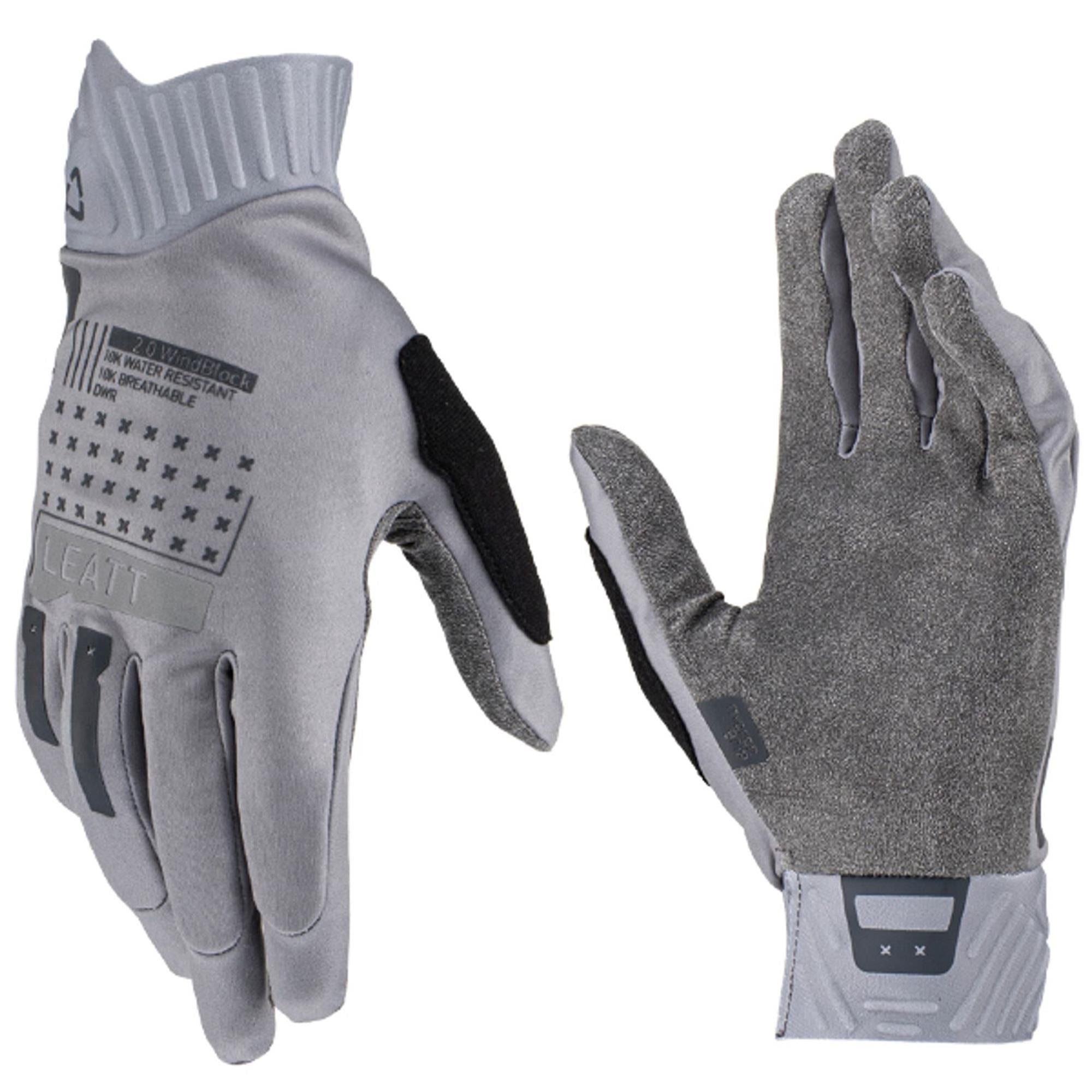 Leatt MTB Glove 2.0 Windblock: BLACK S