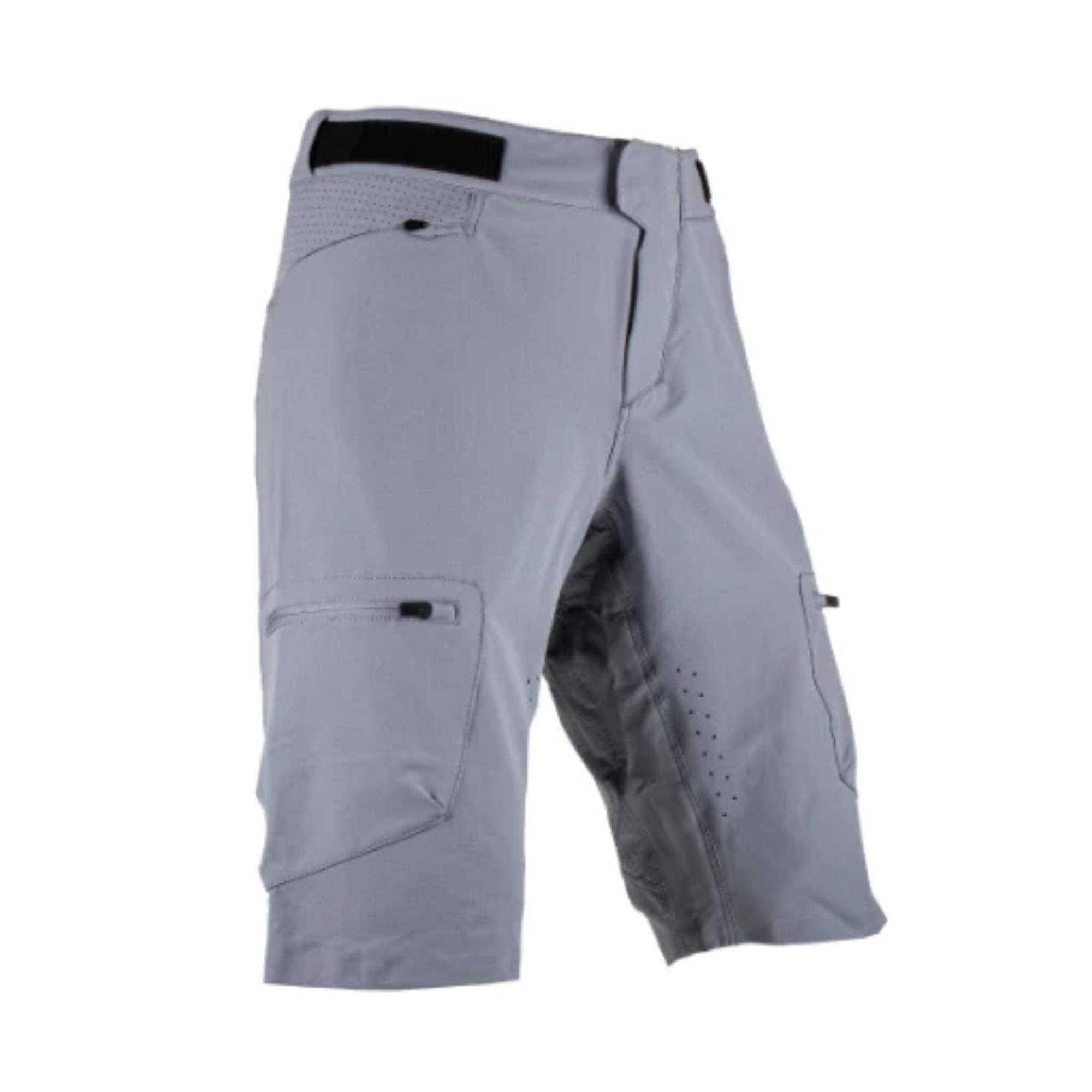 Leatt MTB Short Youth AllMtn 2.0: TITANIUM M