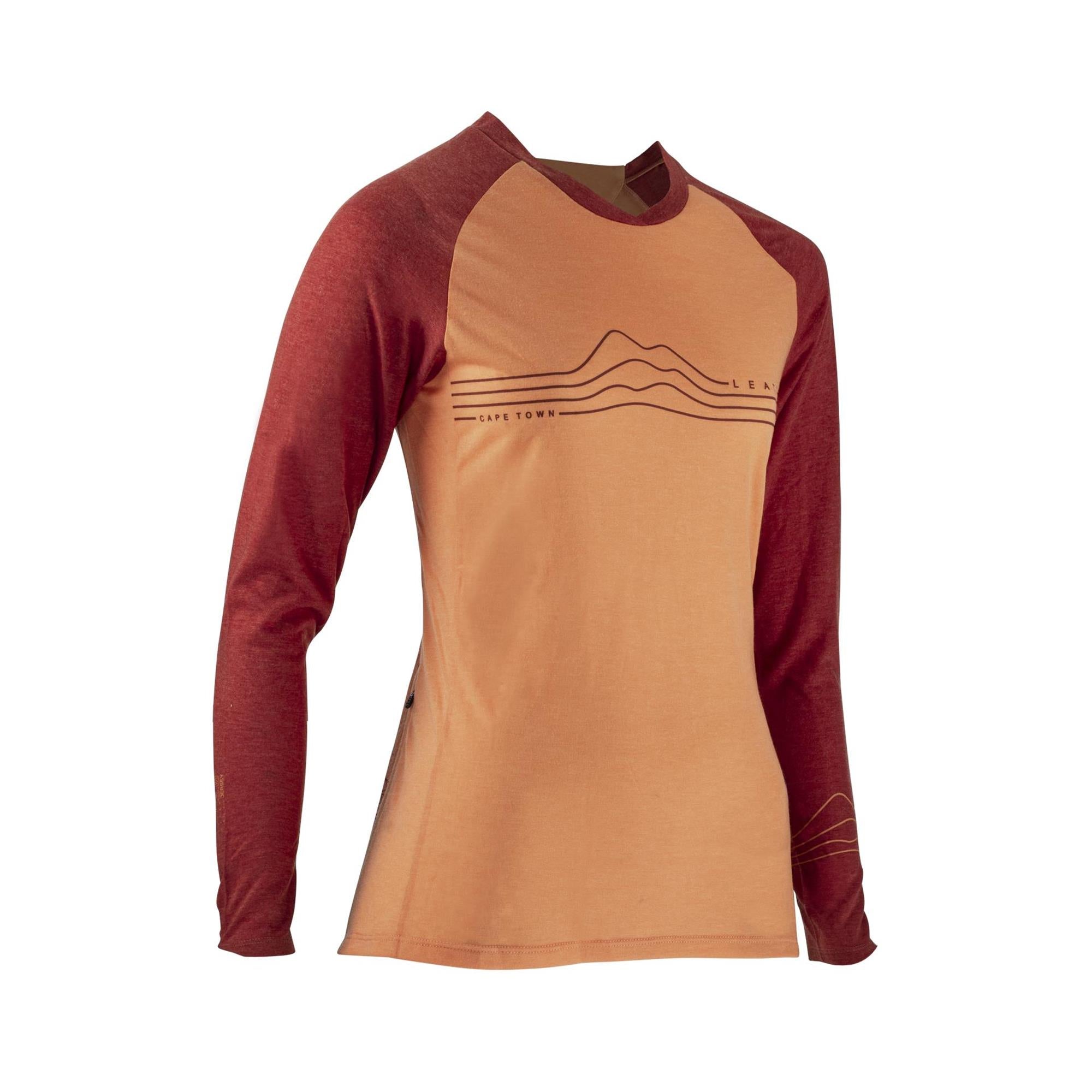 Leatt MTB Shirt AllMtn 3 Womens: BLACK M