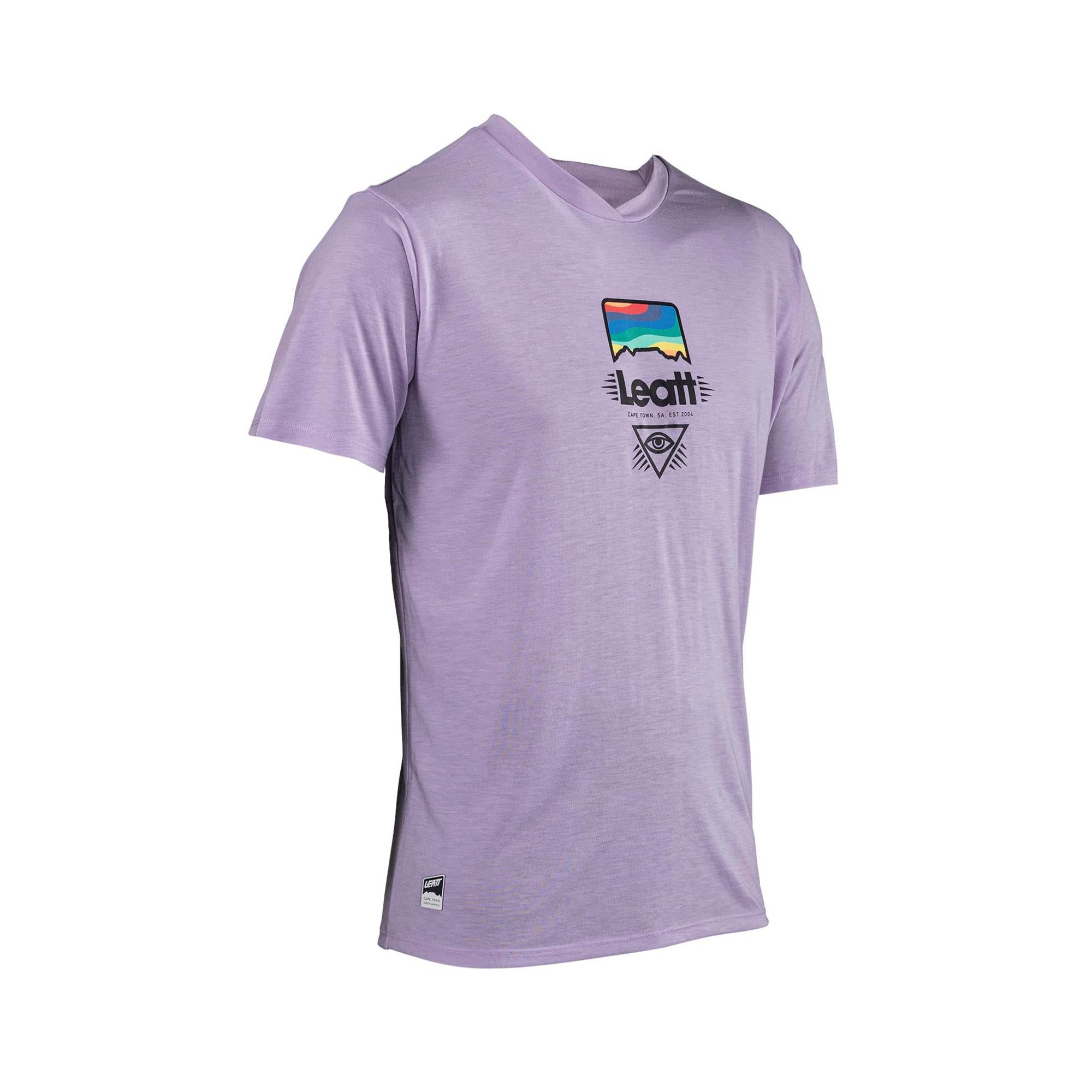 Leatt MTB Shirt Gravity 1: LAVENDER M