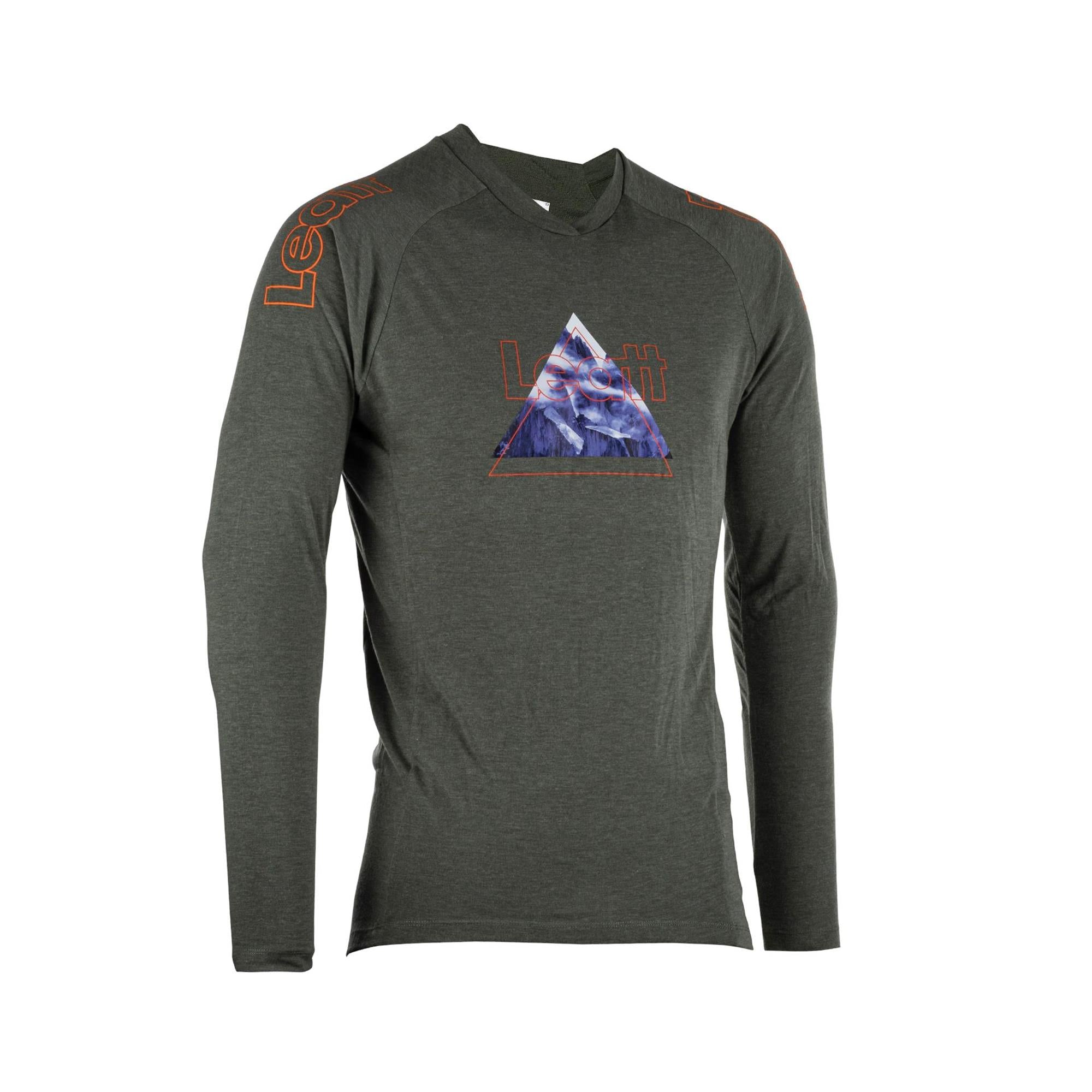 Leatt MTB Shirt Gravity 2.0: BLACK S