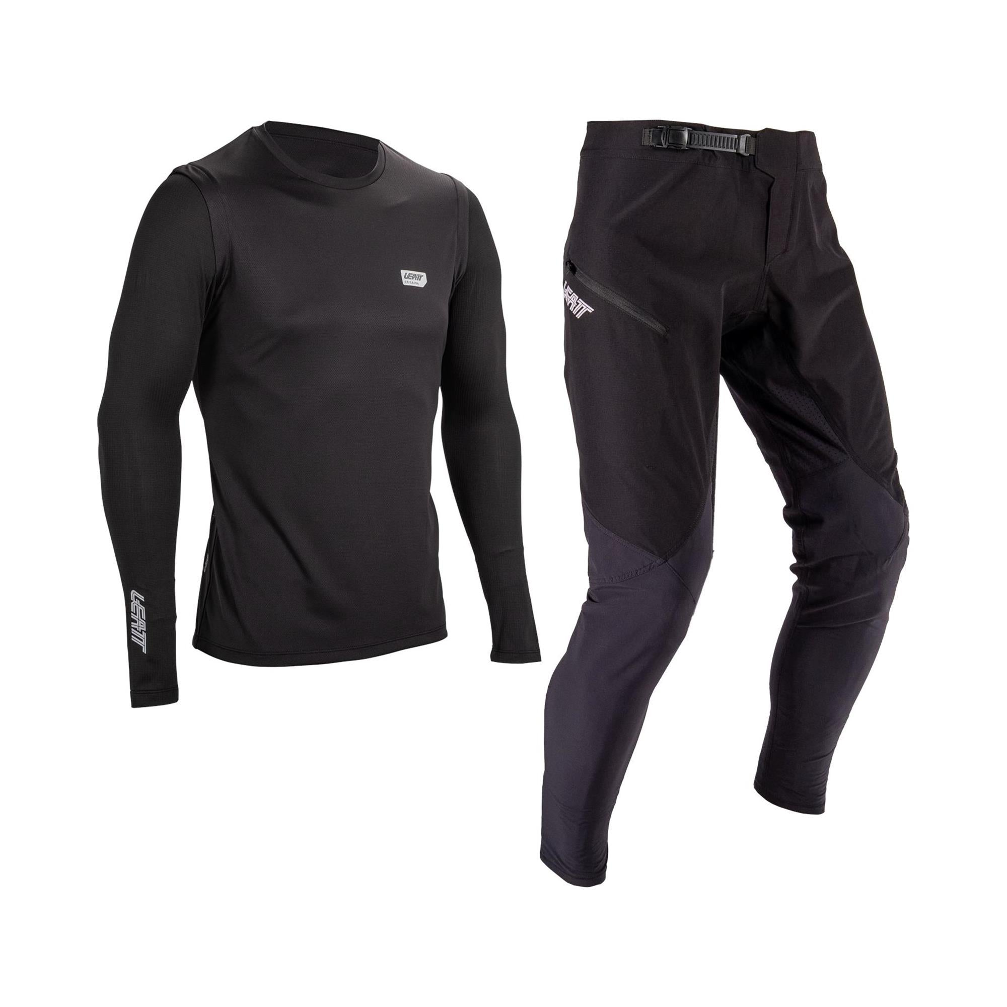 Leatt 1.0 MTB Ride Kit 2025: BLACK L