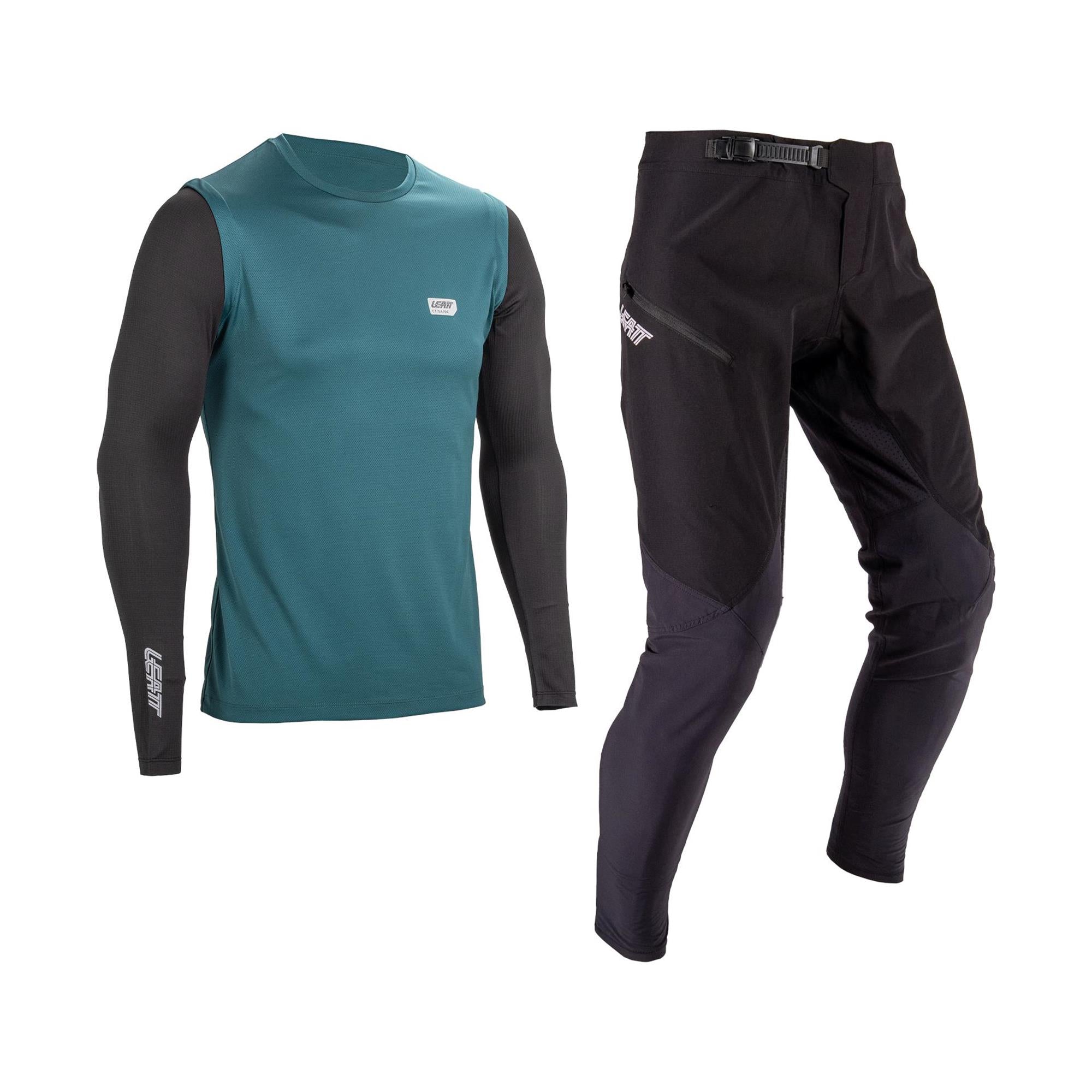 Leatt 1.0 MTB Ride Kit 2025: BLACK L