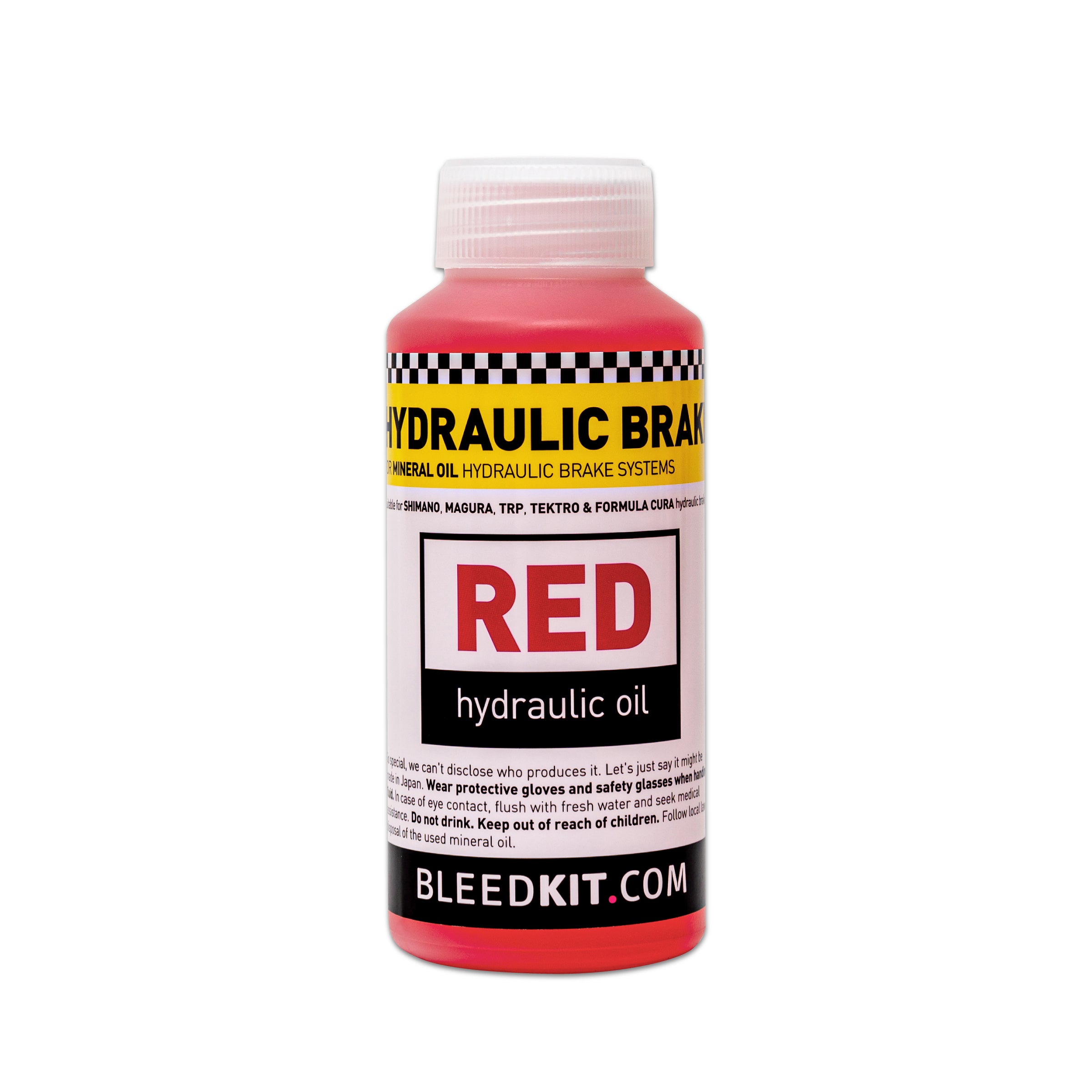 Bleedkit Fluid Red Mineral Brake Oil 100ml | Power2Cycle