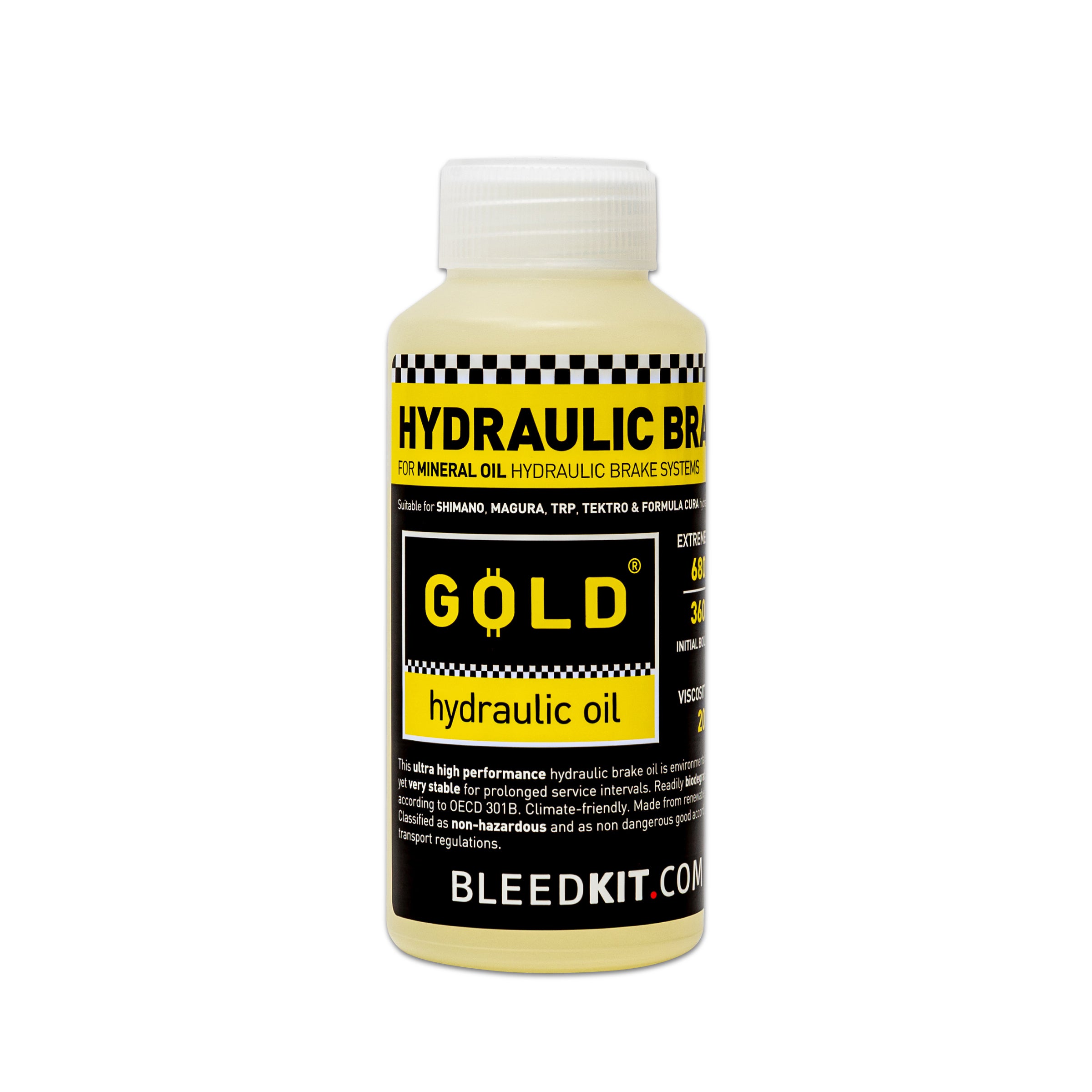 Bleedkit Fluid Gold Hydraulic Oil 100ml | Power2Cycle