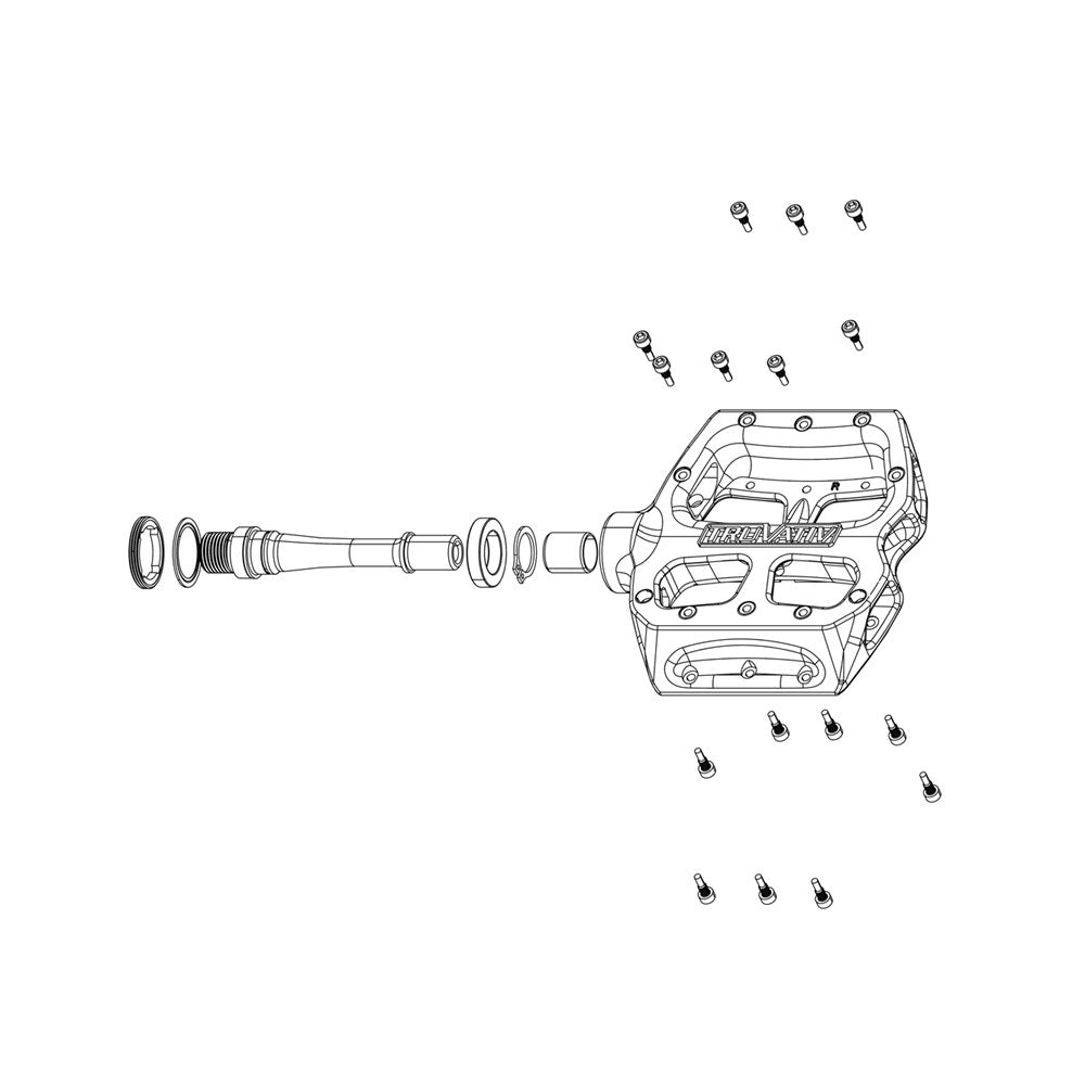 Truvativ Pedal Pins for Holzfeller (32 pcs) | Power2Cycle | Power2Cycle9/16
