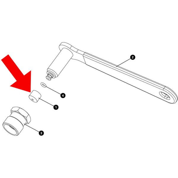 Park Tool 1202 | Power2Cycle Replacement Small swivel foot for CCP | Power2Cycle22/CWP | Power2Cycle7