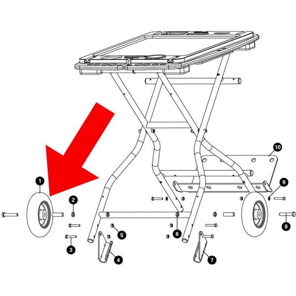 Park Tool 2 | Power2Cycle Replacement Wheel for PB | Power2Cycle5