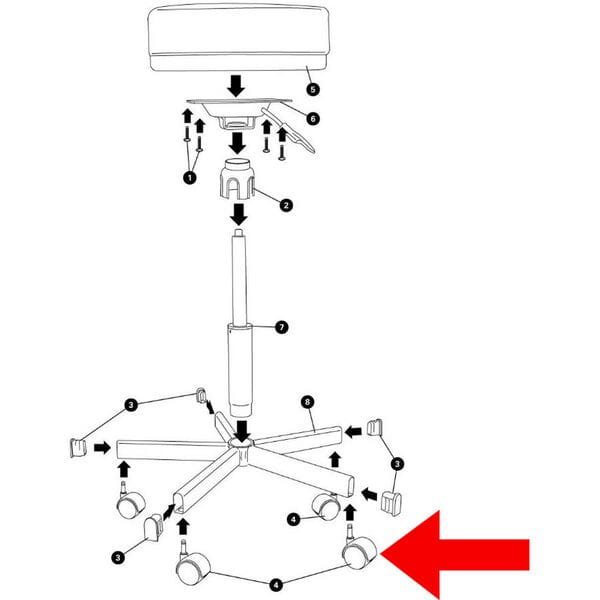 Park Tool 1913 | Power2Cycle Replacement Coaster Wheel For STL | Power2Cycle2