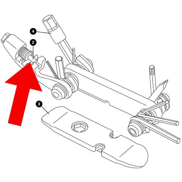 Park Tool 786 | Power2Cycle Replacement chain tool pin for IB | Power2Cycle3