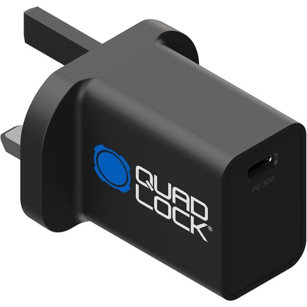 Quad Lock Power Adaptor | Power2Cycle UK Standard (Type G)