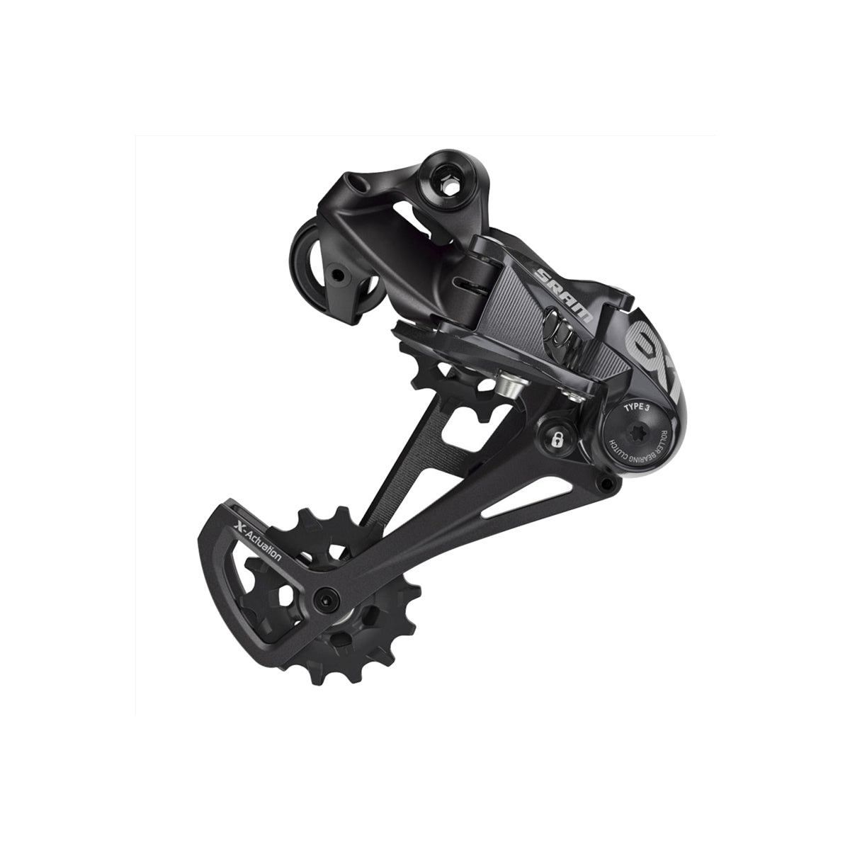 SRAM Rear Derailleur EX1 1x8 Speed Long Cage Black (Max 48t) | Power2Cycle BLACK 8SPD LONG