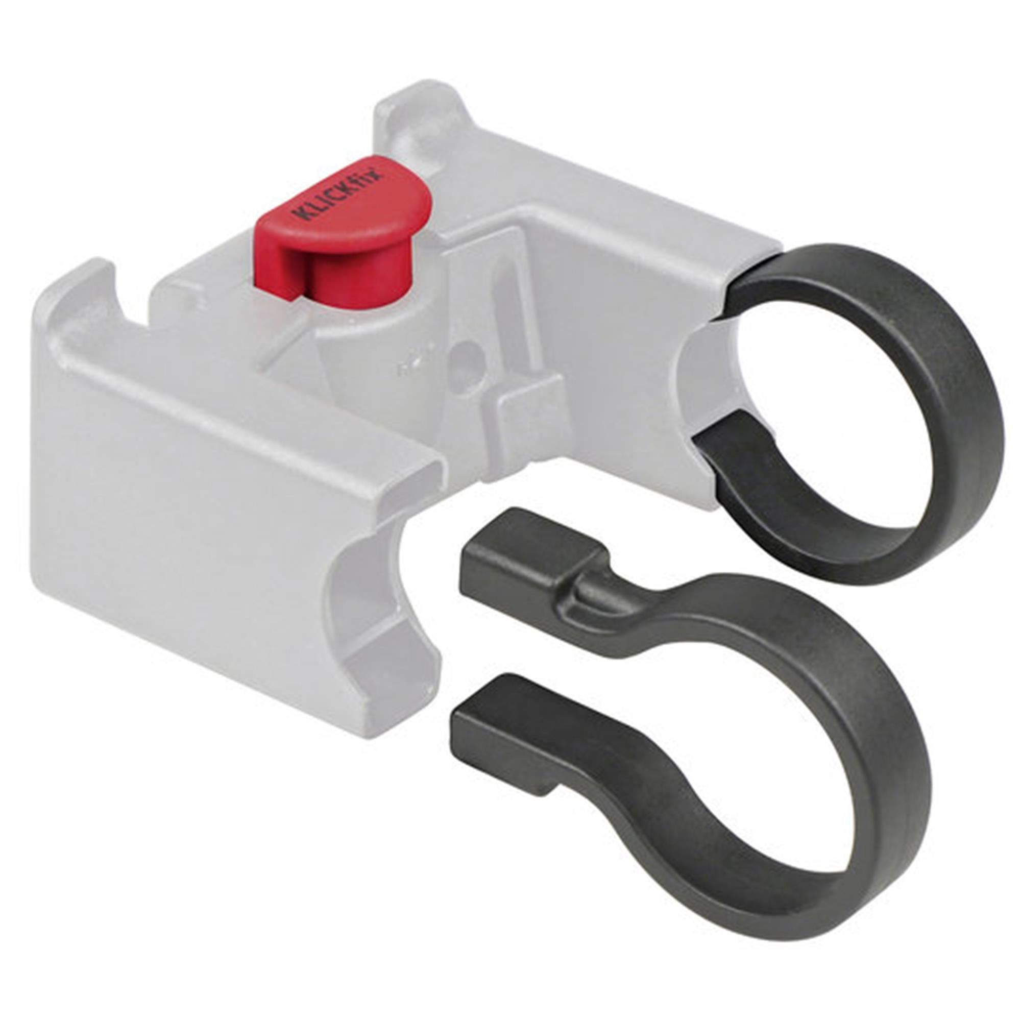 KLICKfix Handlebar Adapter Clamp | Power2Cycle BLACK 35MM