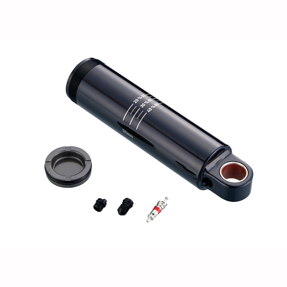 RockShox Spare | Power2Cycle Rear Shock Spare Parts Damper Body/IFP Bearing Eyelet 50mmIncludes Damper Body IFP, Valve Core and Caps) | Power2Cycle Deluxe A1/ Super Deluxe A1 Trek (2017+) | Power2Cycle BLACK